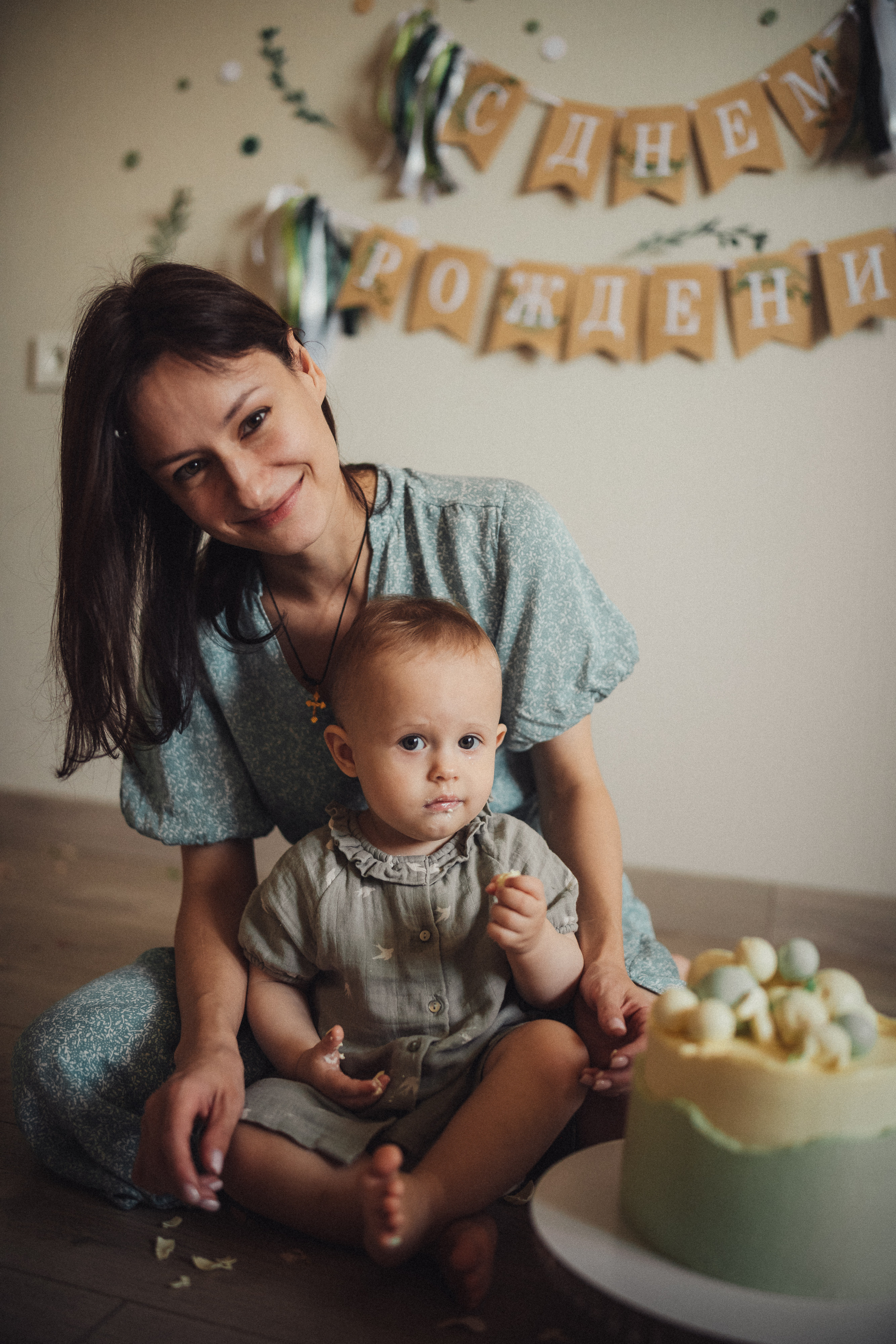 First birthday baby photoshoot at home. Wedding & Family photographer in County Donegal and Dublin, Ireland