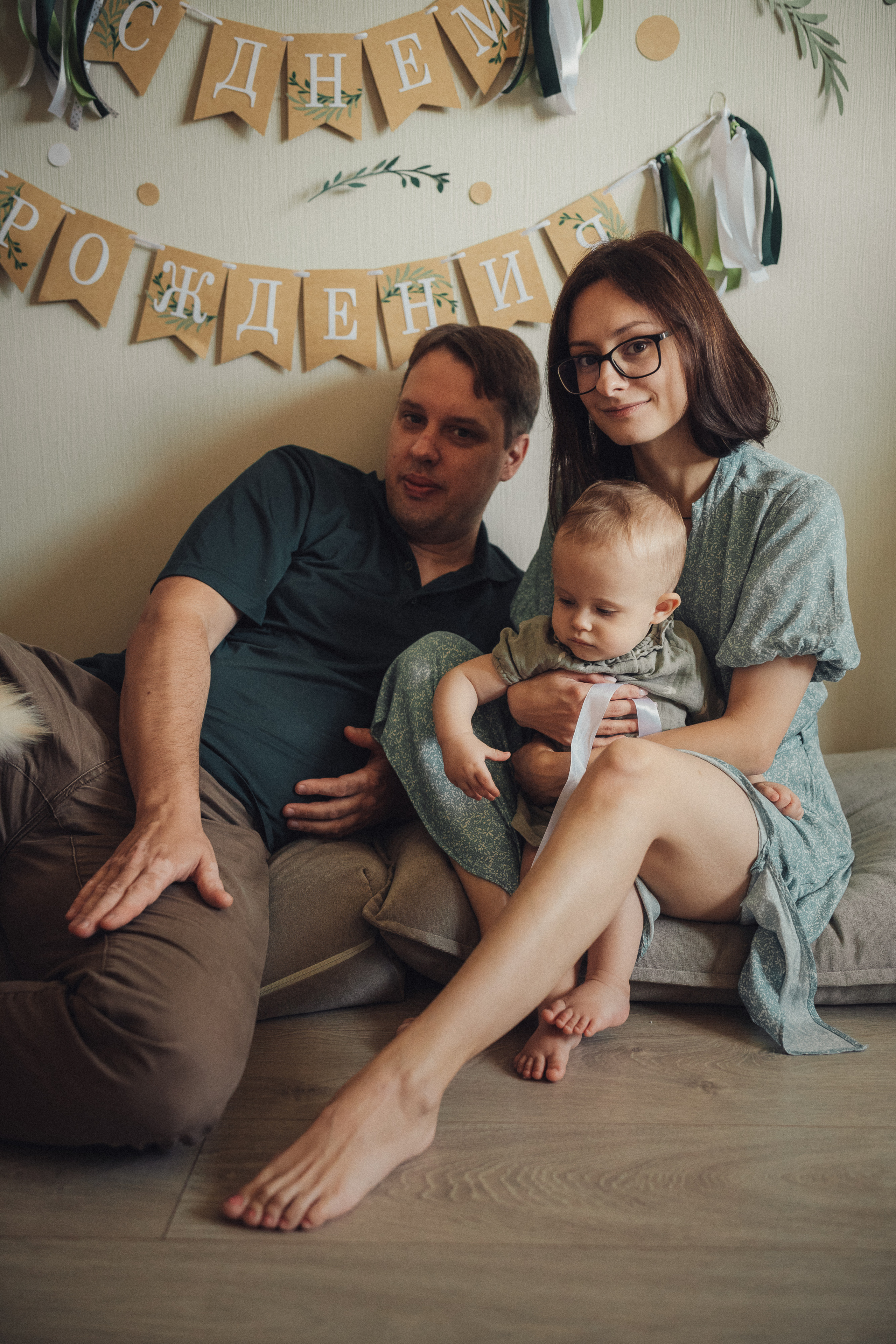 First birthday baby photoshoot at home. Wedding & Family photographer in County Donegal and Dublin, Ireland