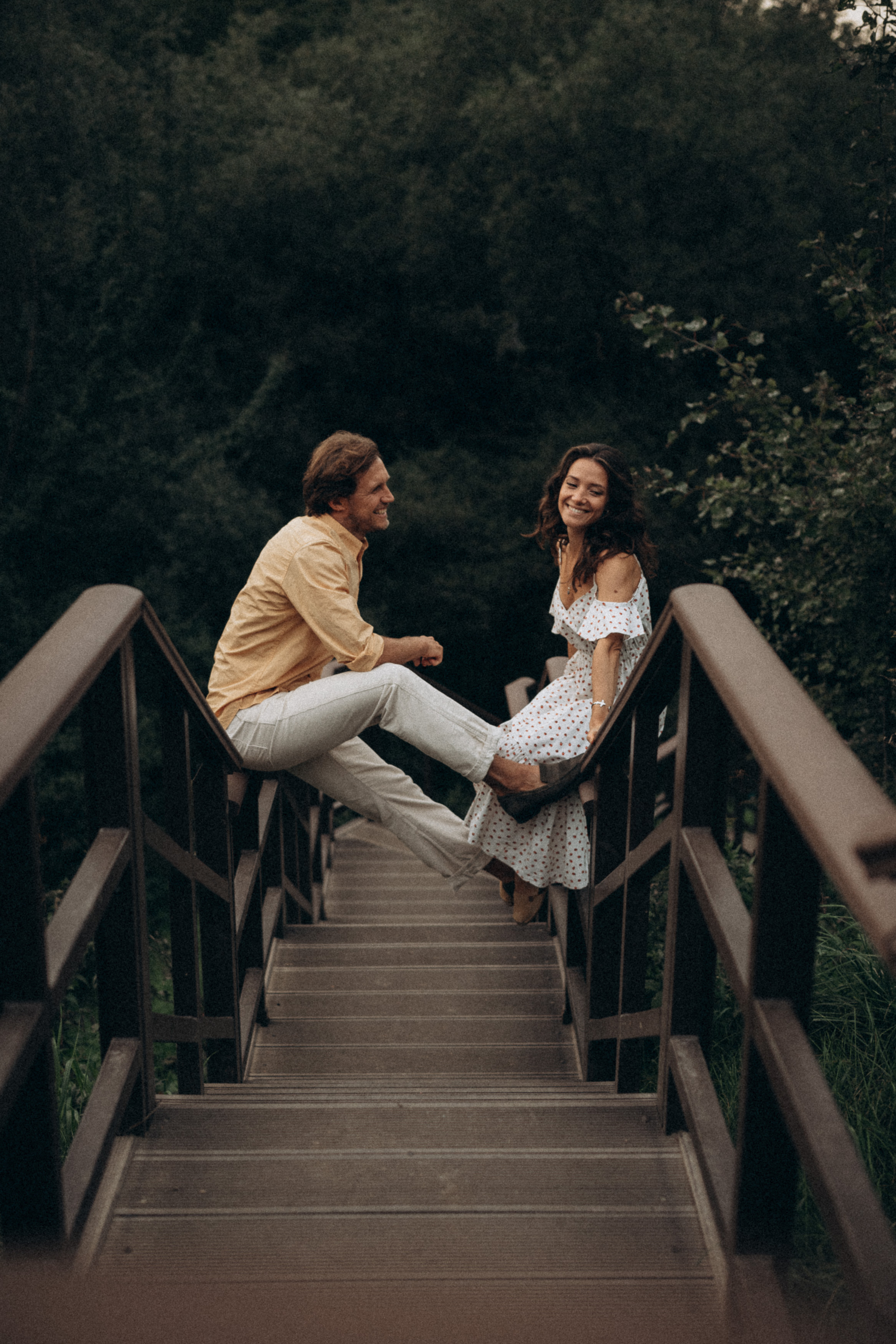 Romantic photoshoot in the park. Wedding & Family photographer in County Donegal and Dublin, Ireland
