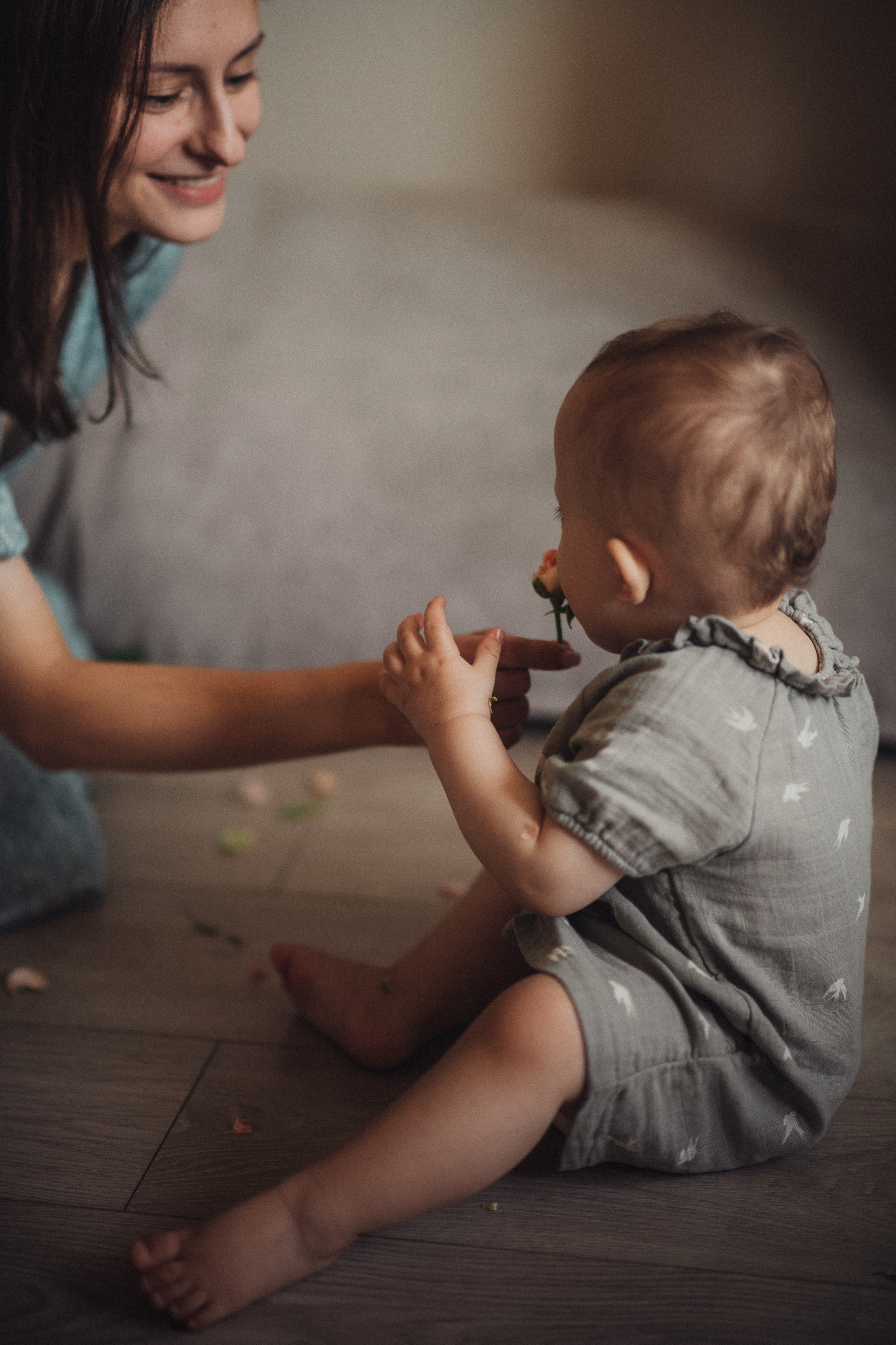 First birthday baby photoshoot at home. Wedding & Family photographer in County Donegal and Dublin, Ireland