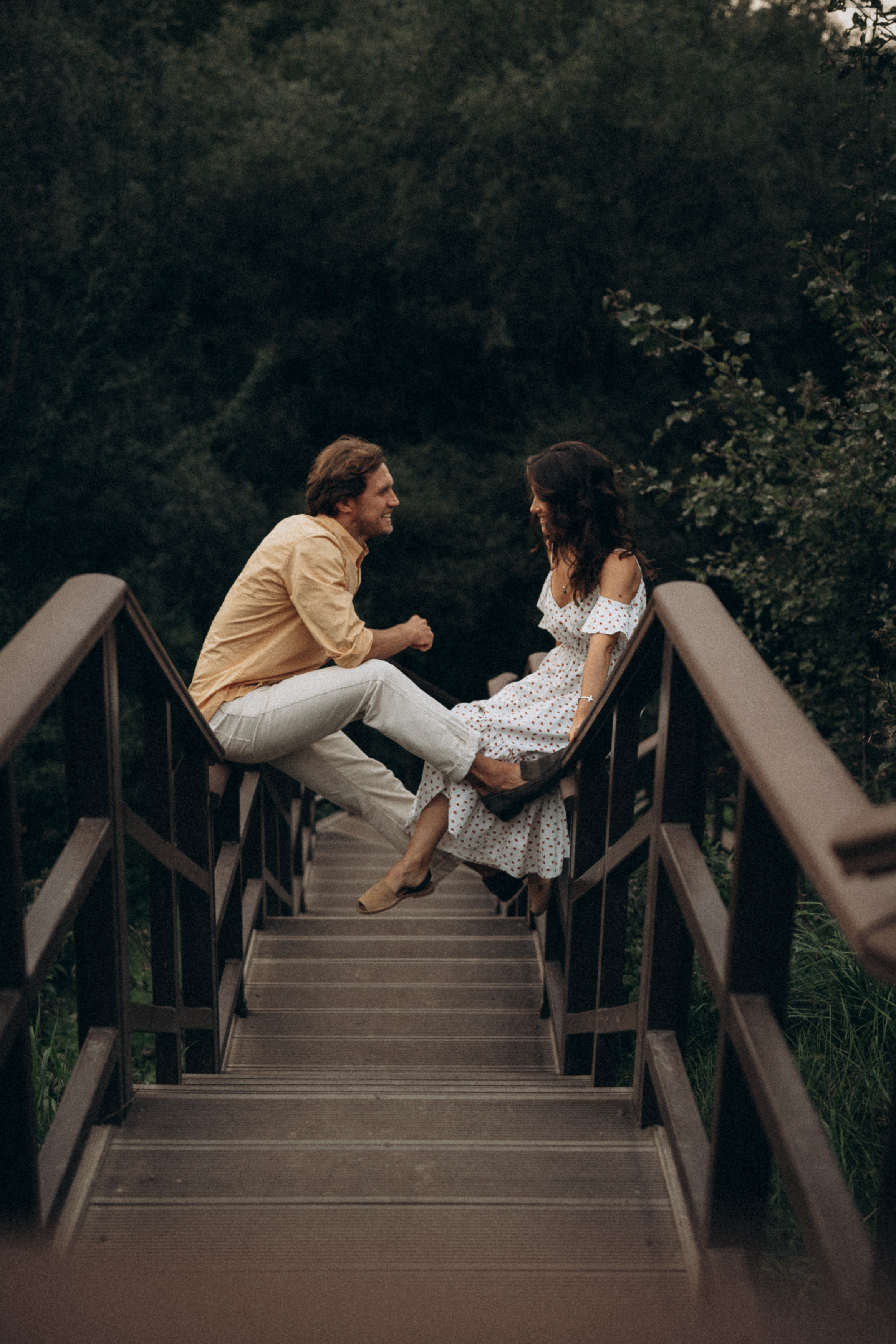 Romantic photoshoot in the park. Wedding & Family photographer in County Donegal and Dublin, Ireland