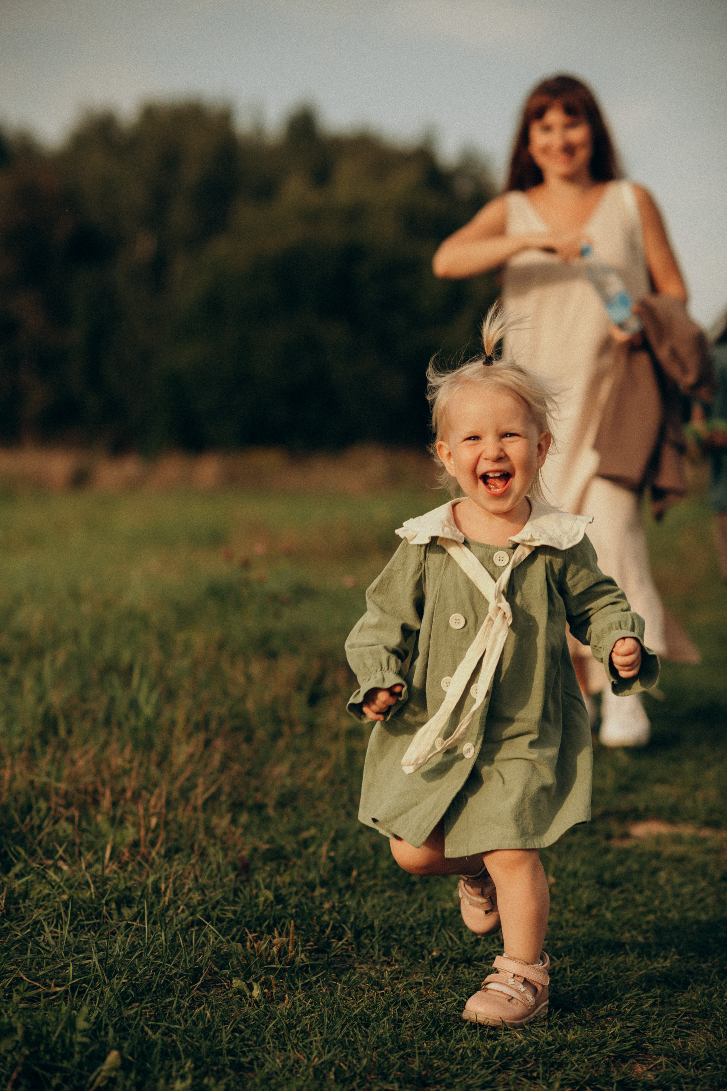 Candid family photoshoot outdoors. Wedding & Family photographer in County Donegal and Dublin, Ireland