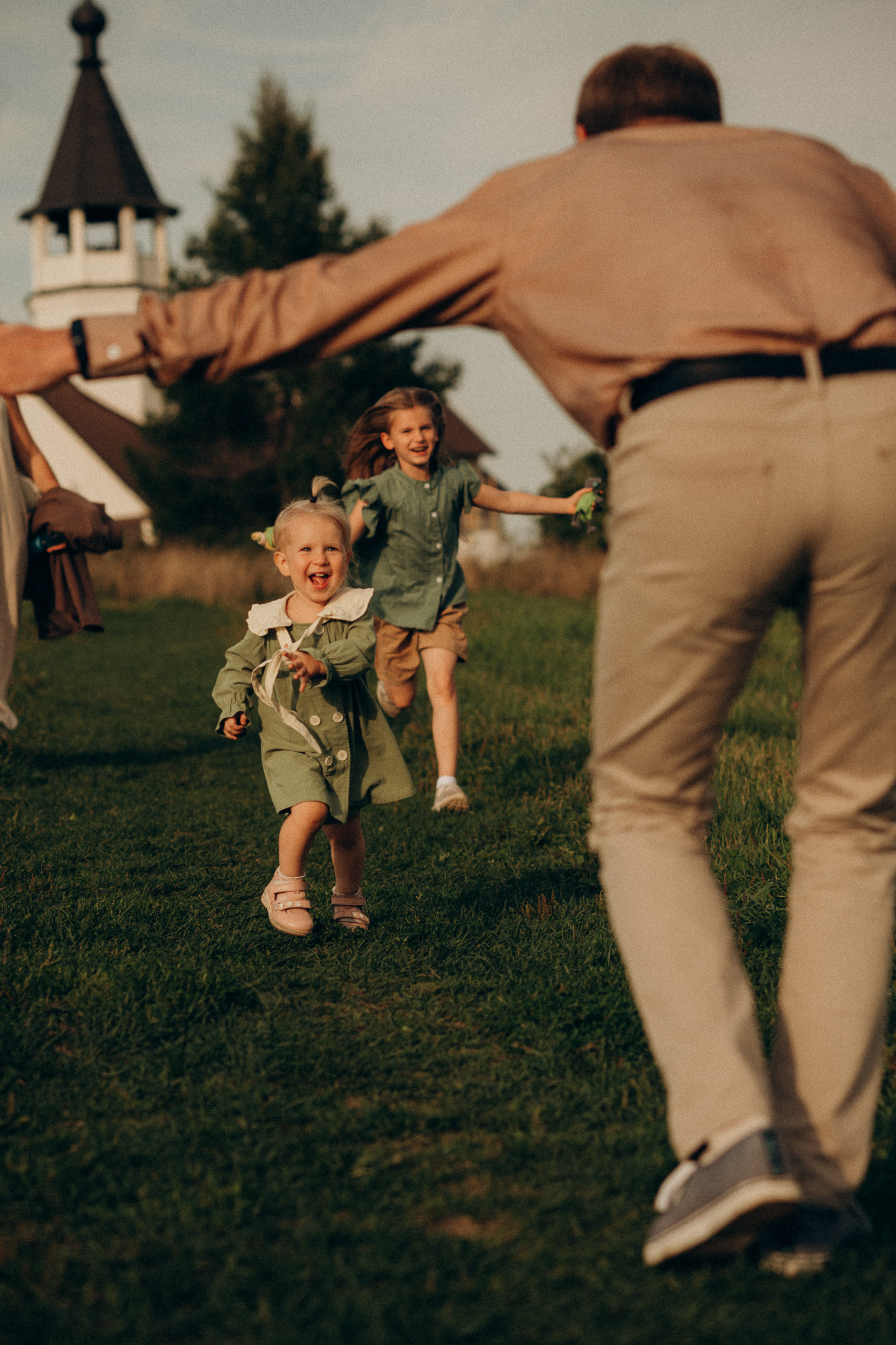 Candid family photoshoot outdoors. Wedding & Family photographer in County Donegal and Dublin, Ireland