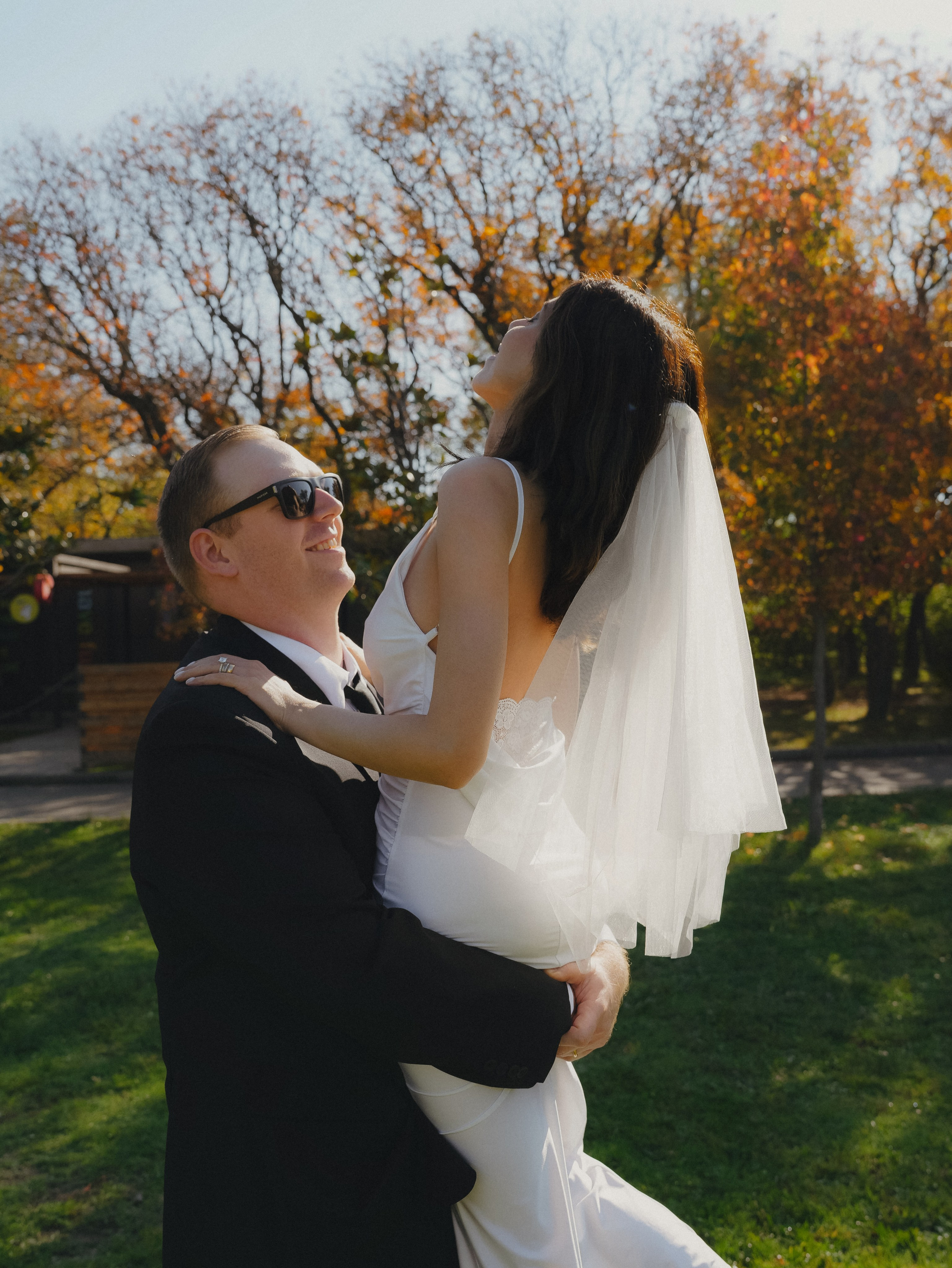Wedding photoshoot at Lisi Lake, Tbilisi