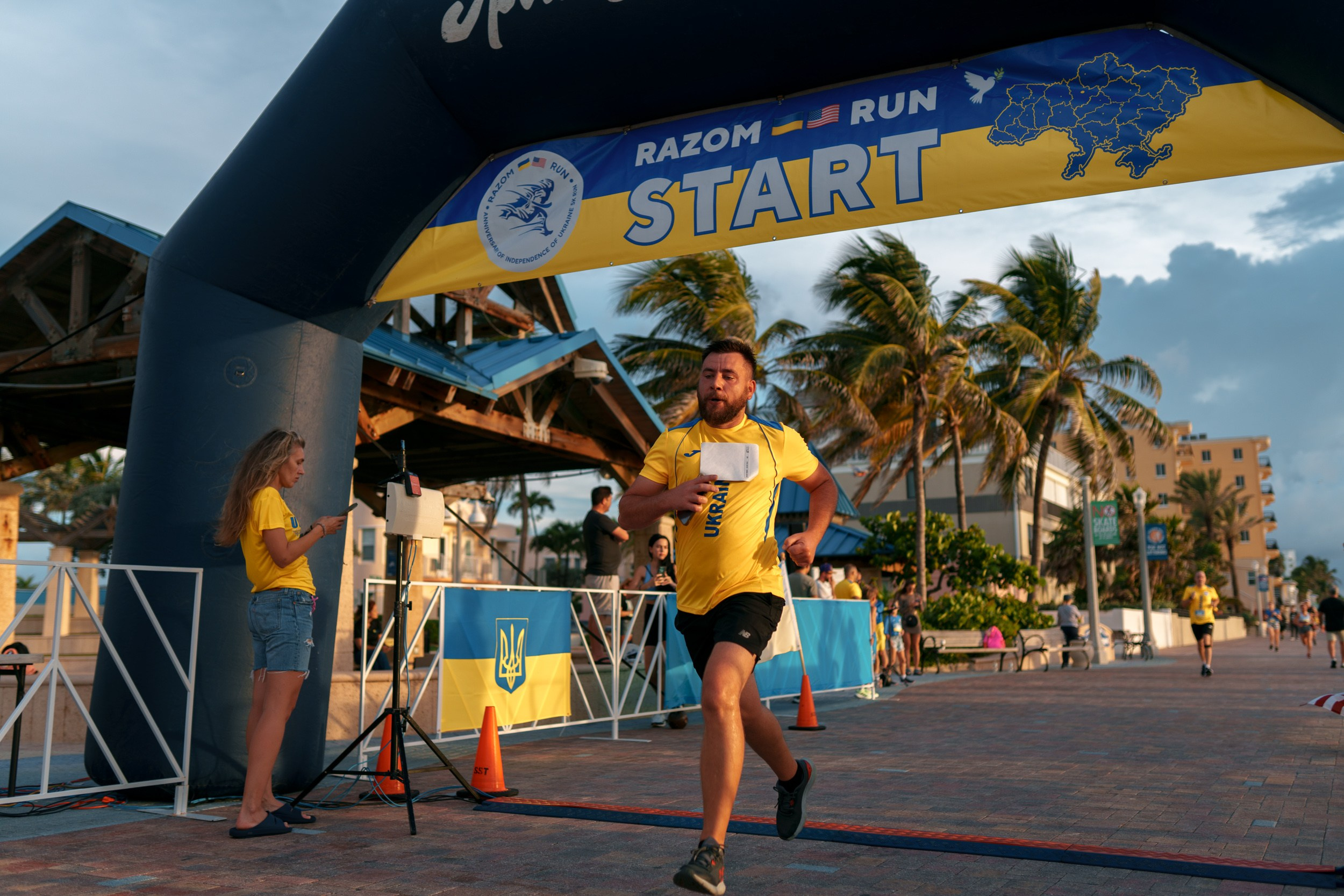 RAZOM RUN. ФОТОГРАФ ФЛОРИДА МАЙАМИ