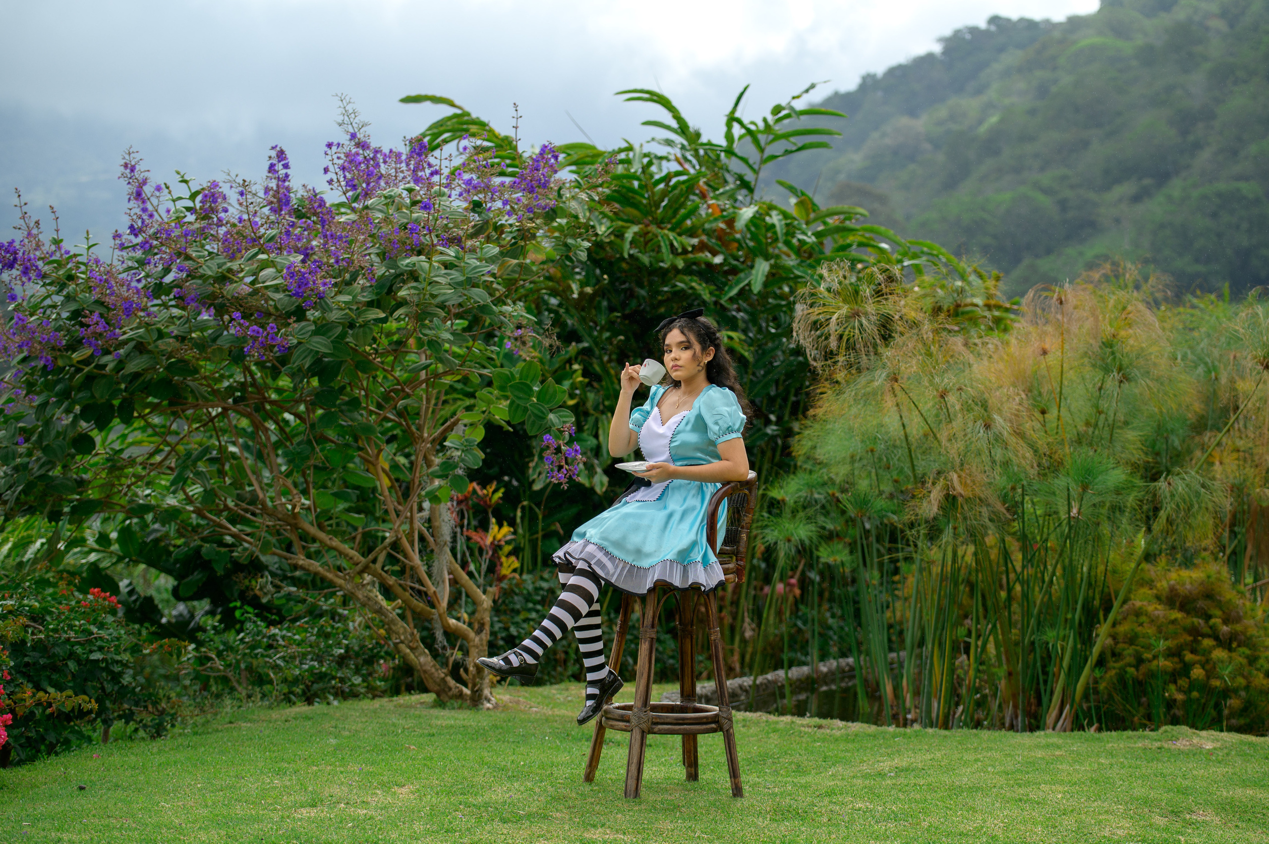 Sesión en Bambuda hotel. Fotógrafo familiar, retratos. Panamá, Chiriqui. Ruslán Rusakóv