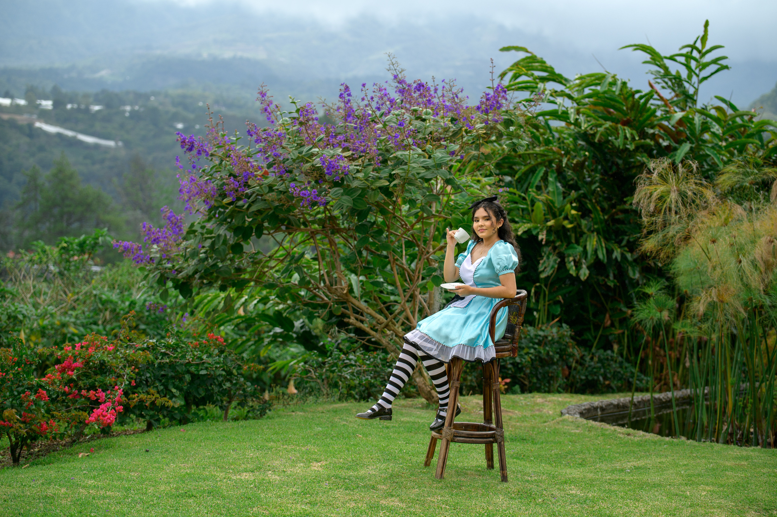 Sesión en Bambuda hotel. Fotógrafo familiar, retratos. Panamá, Chiriqui. Ruslán Rusakóv