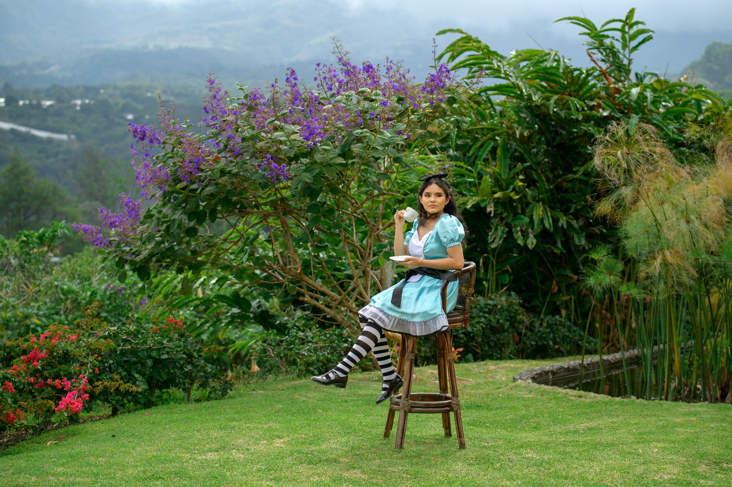 Sesión en Bambuda hotel. Fotógrafo familiar, retratos. Panamá, Chiriqui. Ruslán Rusakóv