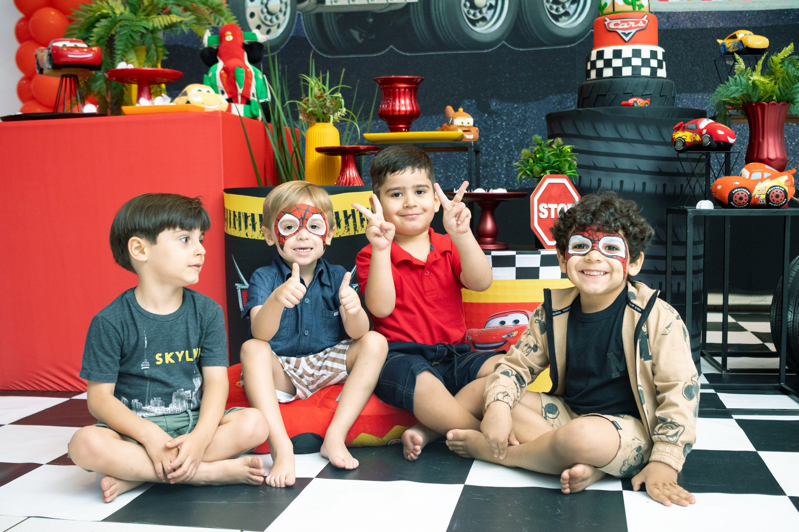 Arthur — Aniversário 4 anos. Principal