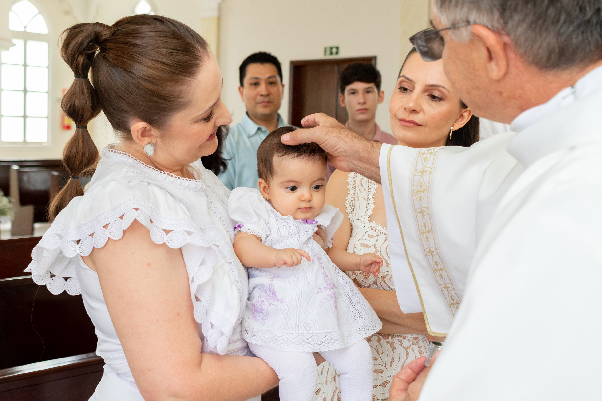Luiza — Batizado. Principal