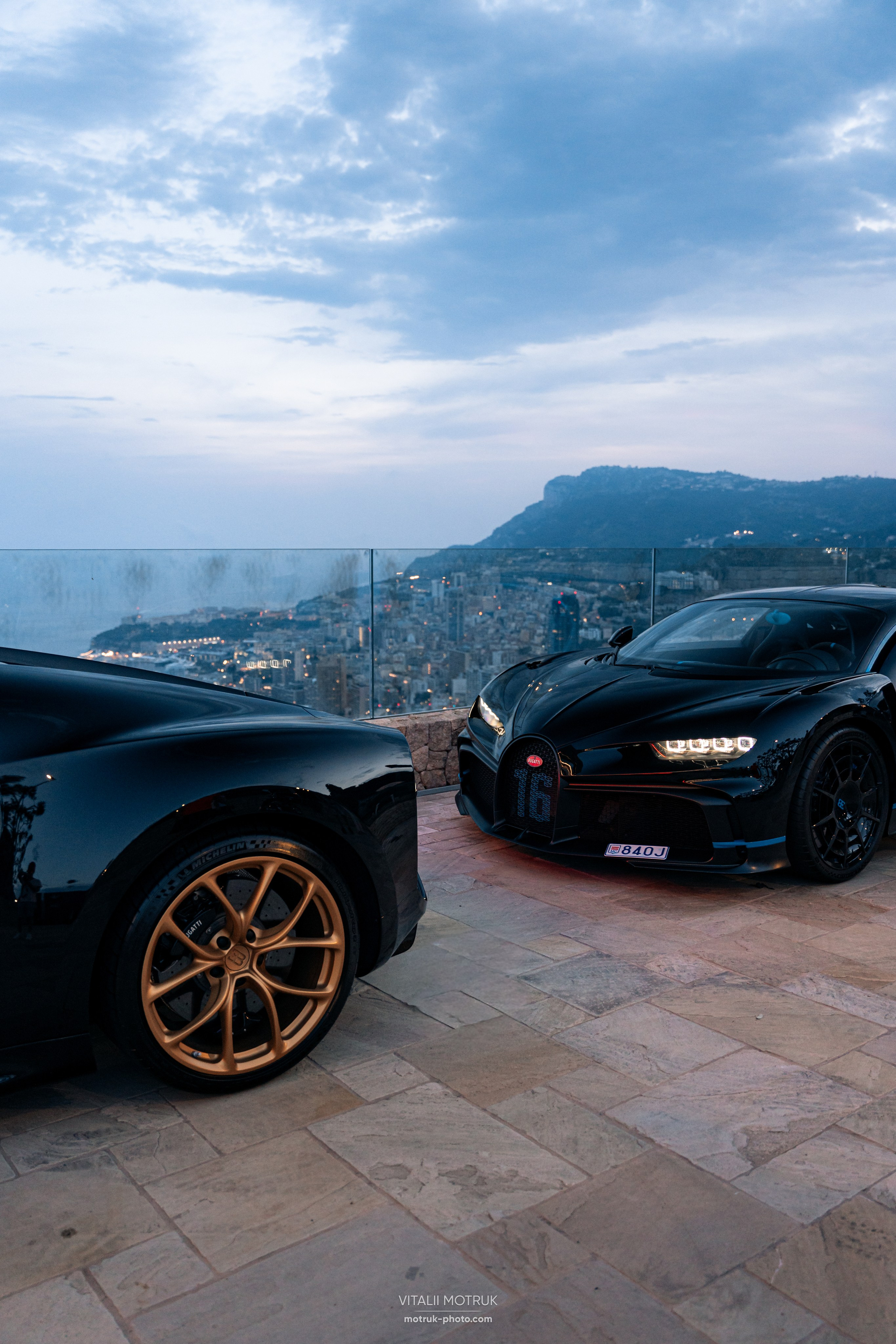 Bugatti Chiron. Photographe de voitures à Paris — Vitalii Motruk