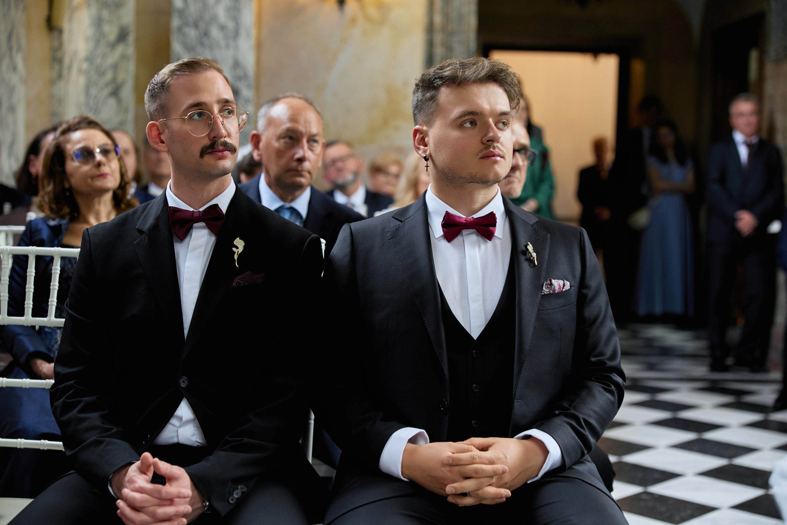 Wiktoria & Kacper. Pałac Goetz. Fotograf ślubny i rodzinny w Krakowie Yana Klymova