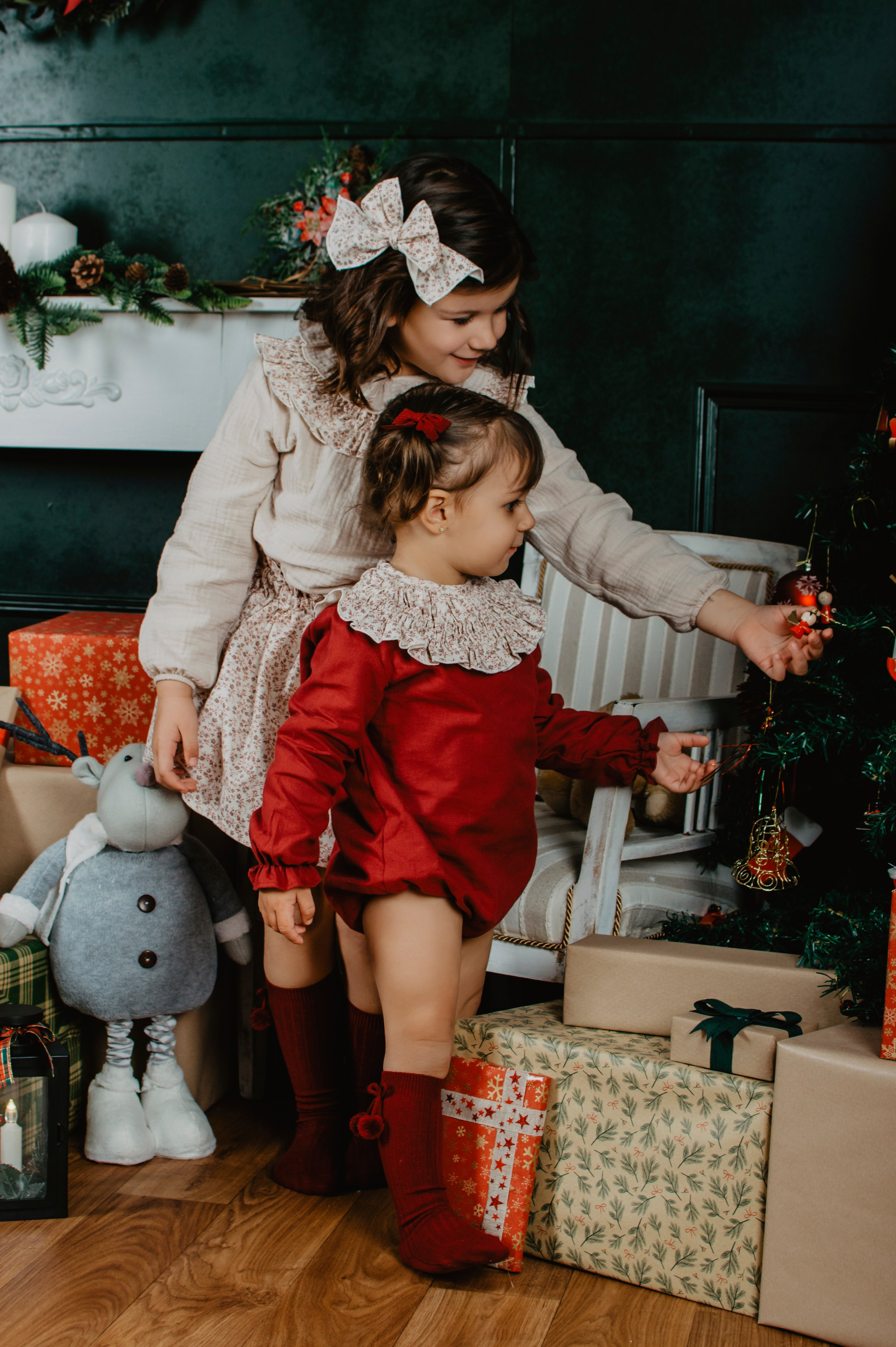 Mikaela, Julieta y Valeria. Fotografía Antonio Luis Bascón