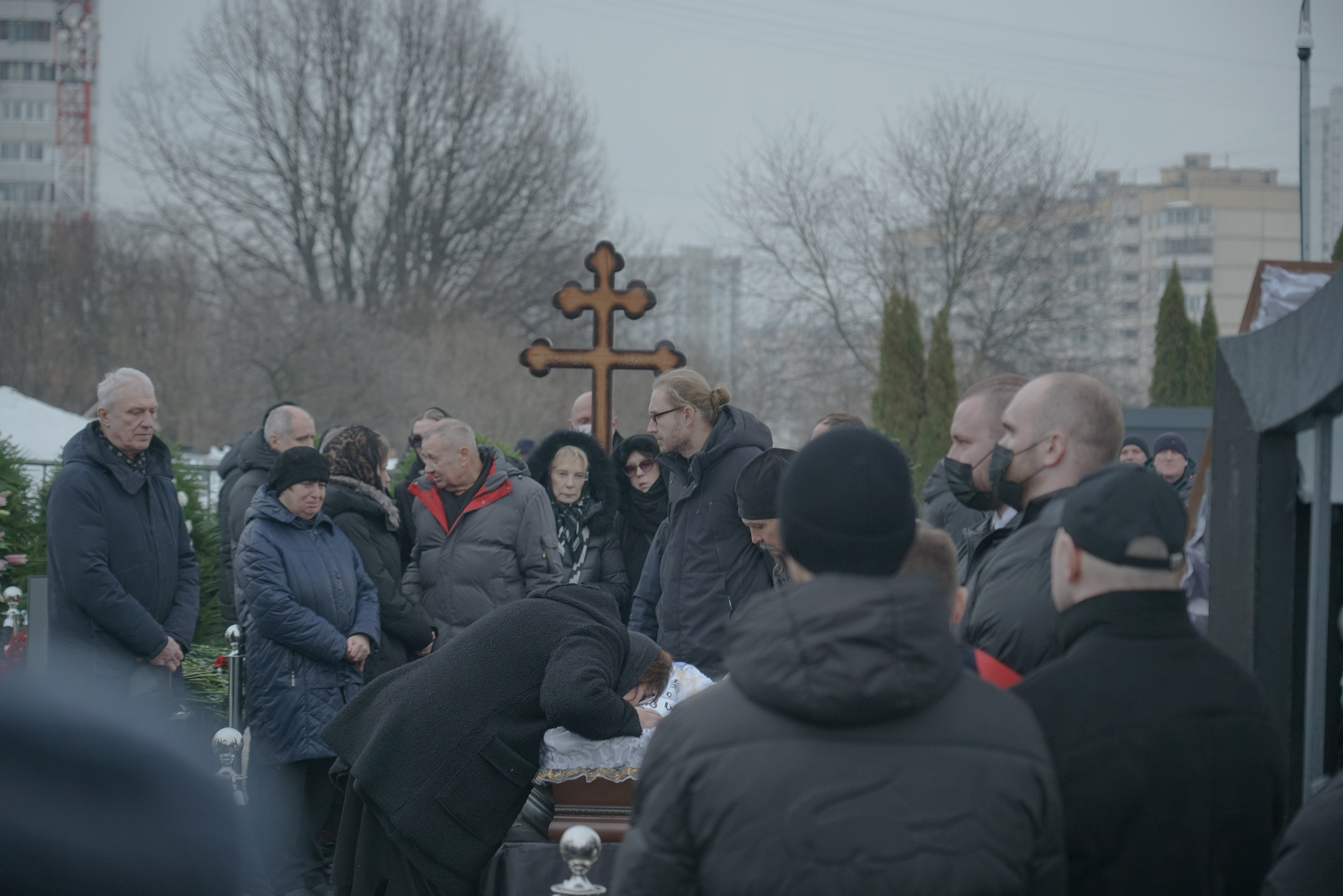 Alexei Navalny’s funeral. Marina Sycheva