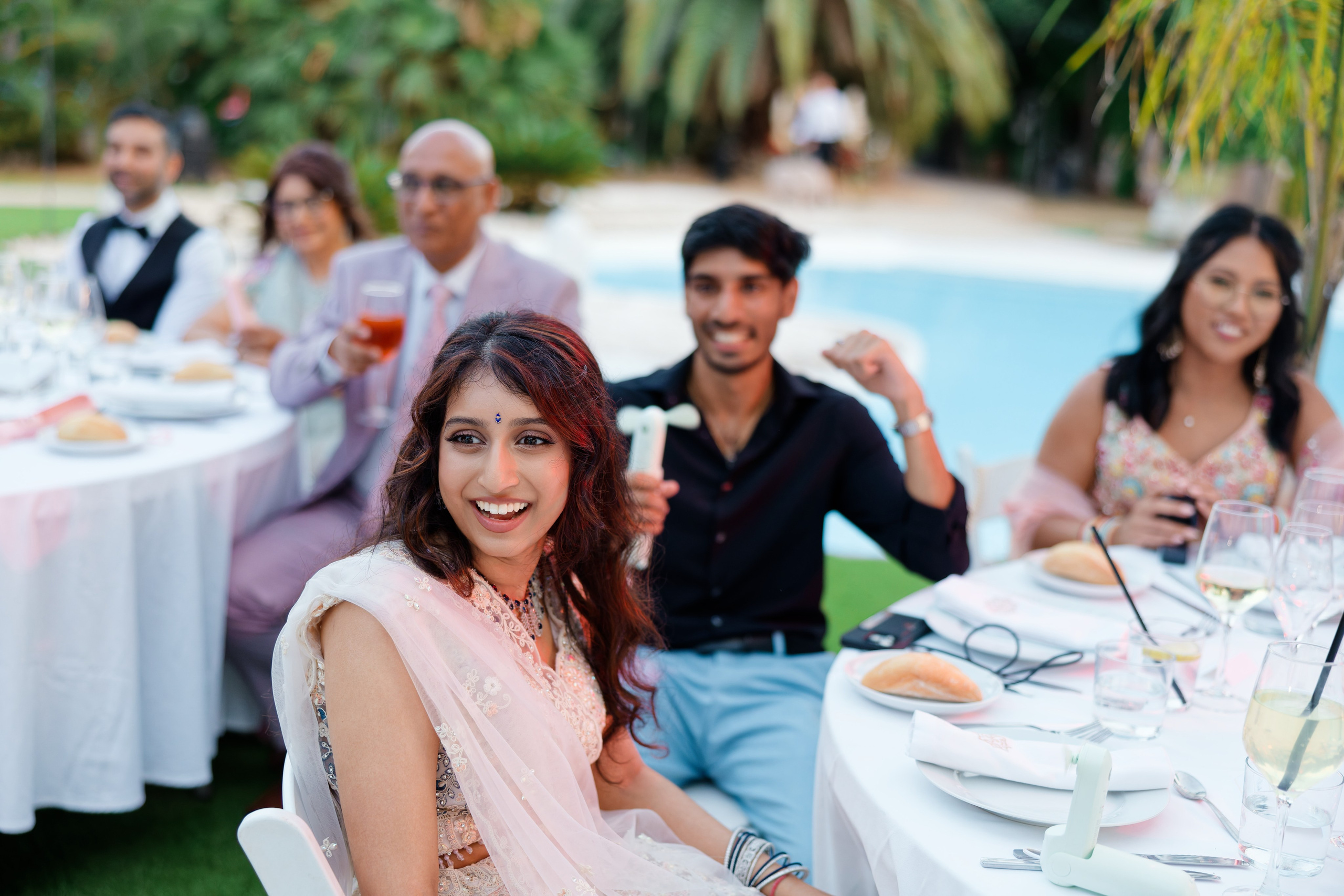 Indian wedding at Gran Villa Rosa, Barcelona