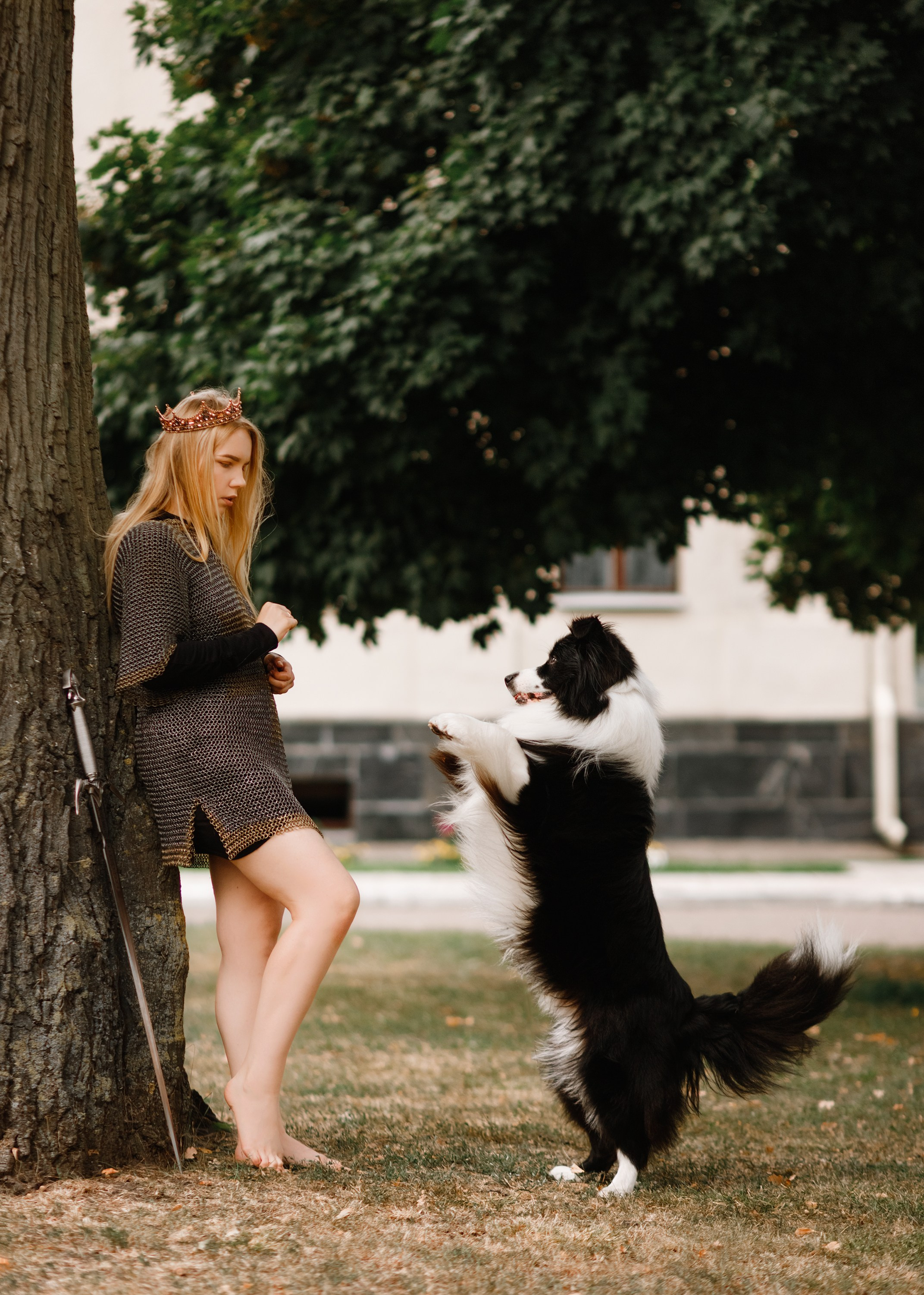 Evgenia & Richard. Kaja | fotograf we Wrocławiu | ludzie i psy