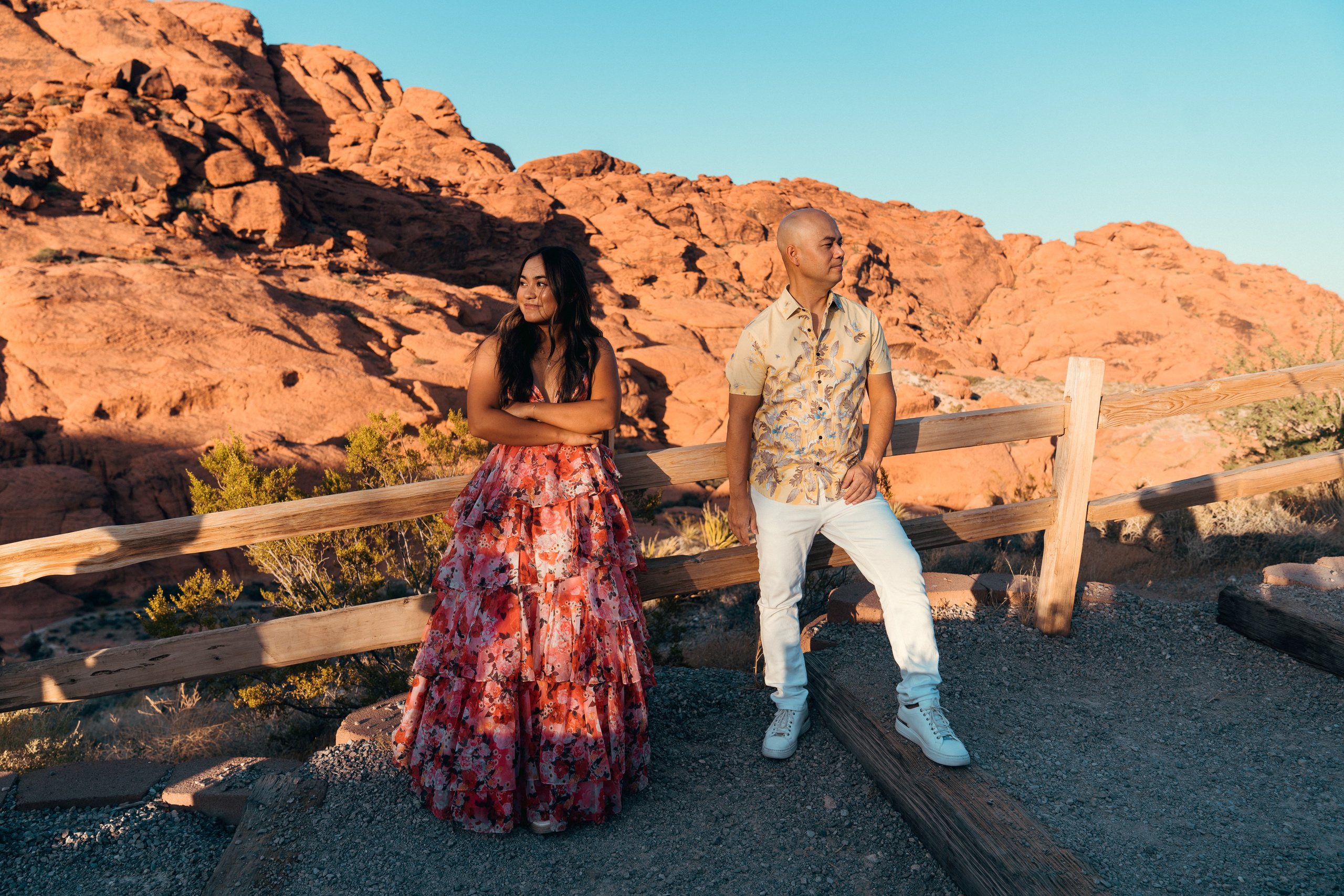 Esther&her family. Wedding & elopement photographer Viktoriya Kravtsov. Las Vegas