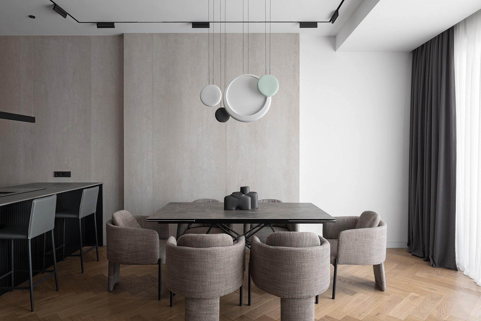 Private apartments designed by MEDUSA Architecture & Design