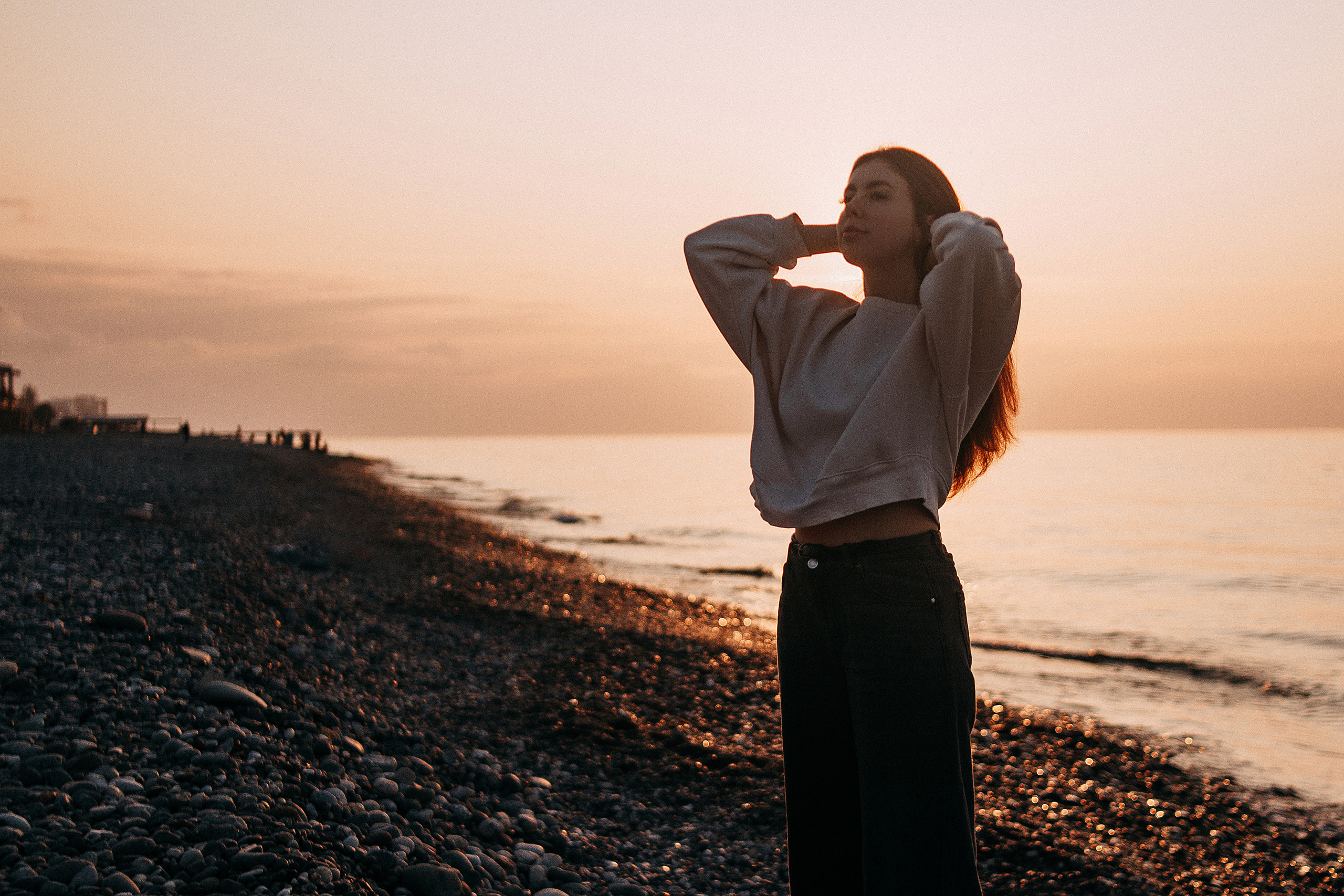 Magnolia and the sea. Wedding and portrait photographer in Beograd Ekaterina Makedonskaya