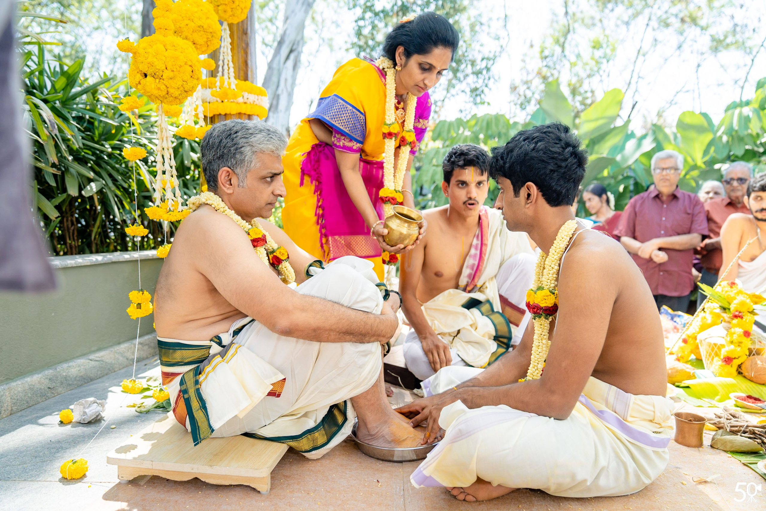 SANJAY AND SAKETH UPANAYANA. 50mm STUDIOS