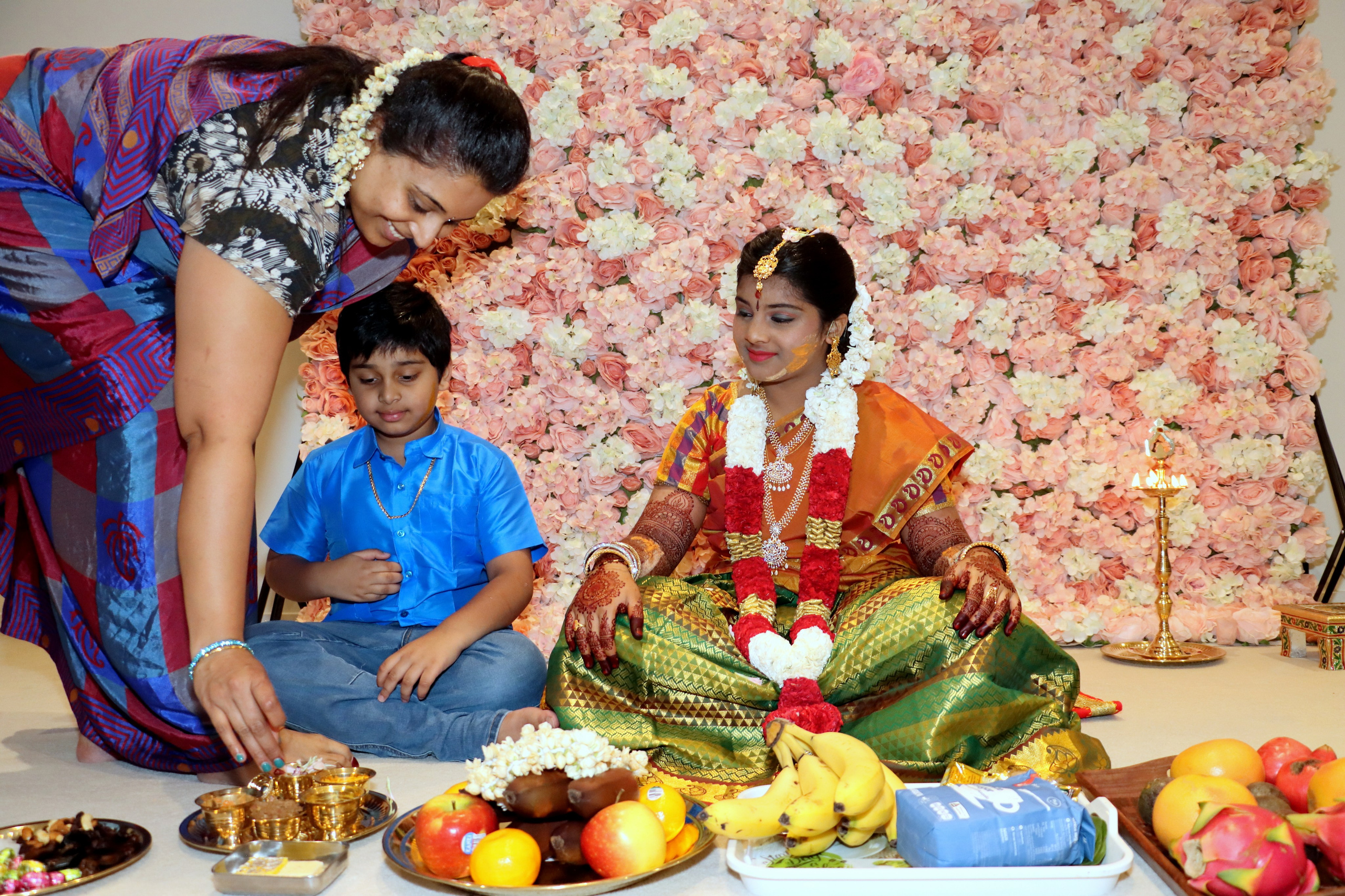 Half Saree Ceremony. MHCreative is family-oriented photographer based in SYDNEY