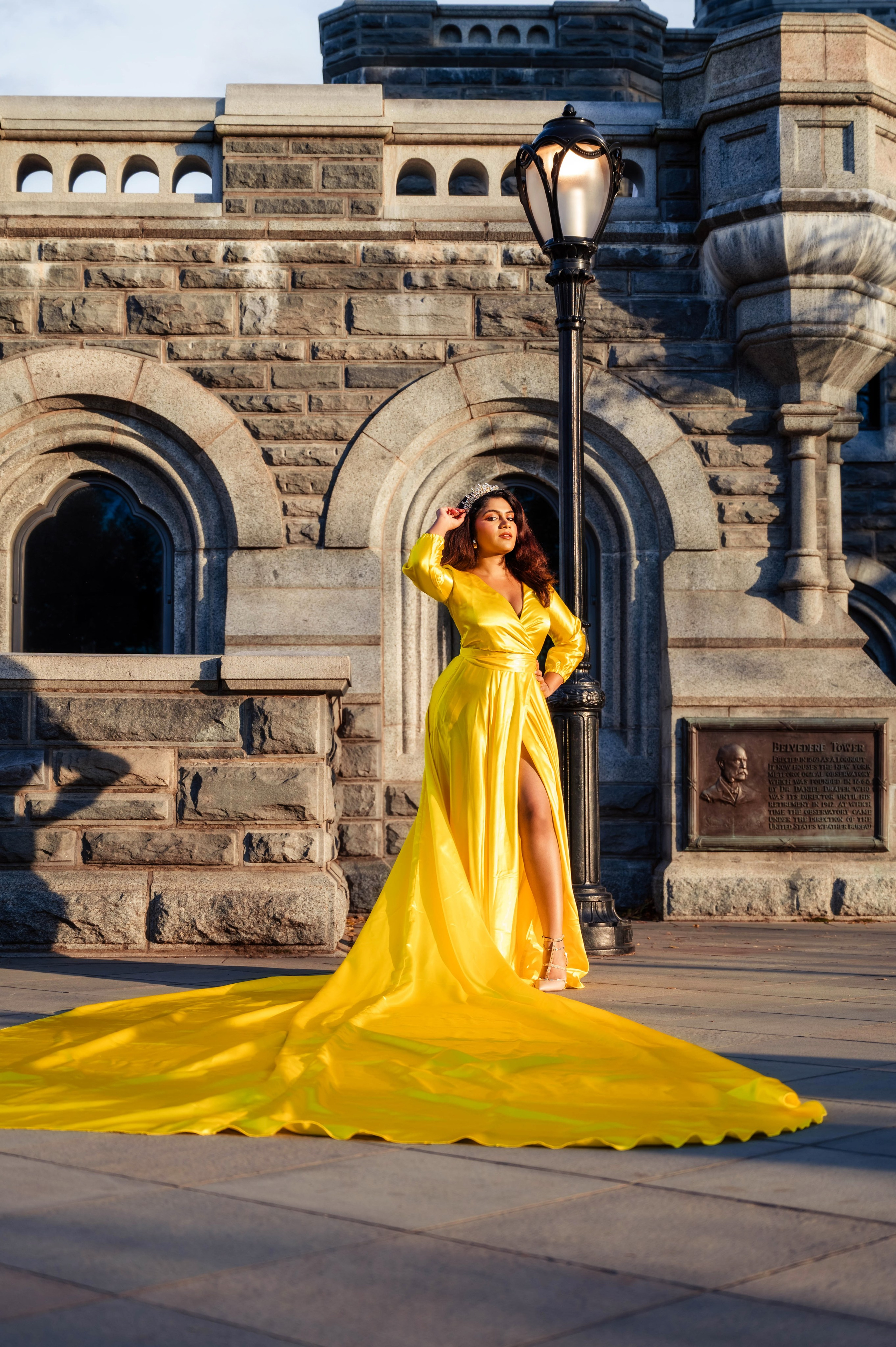 Flying dress. Alena Galieva New York Photographer