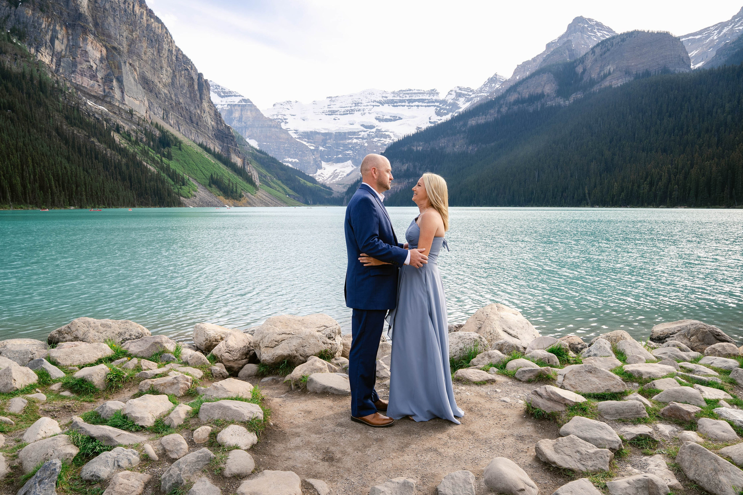 Lake Louise — Lina & Eric. Ching Li Photography