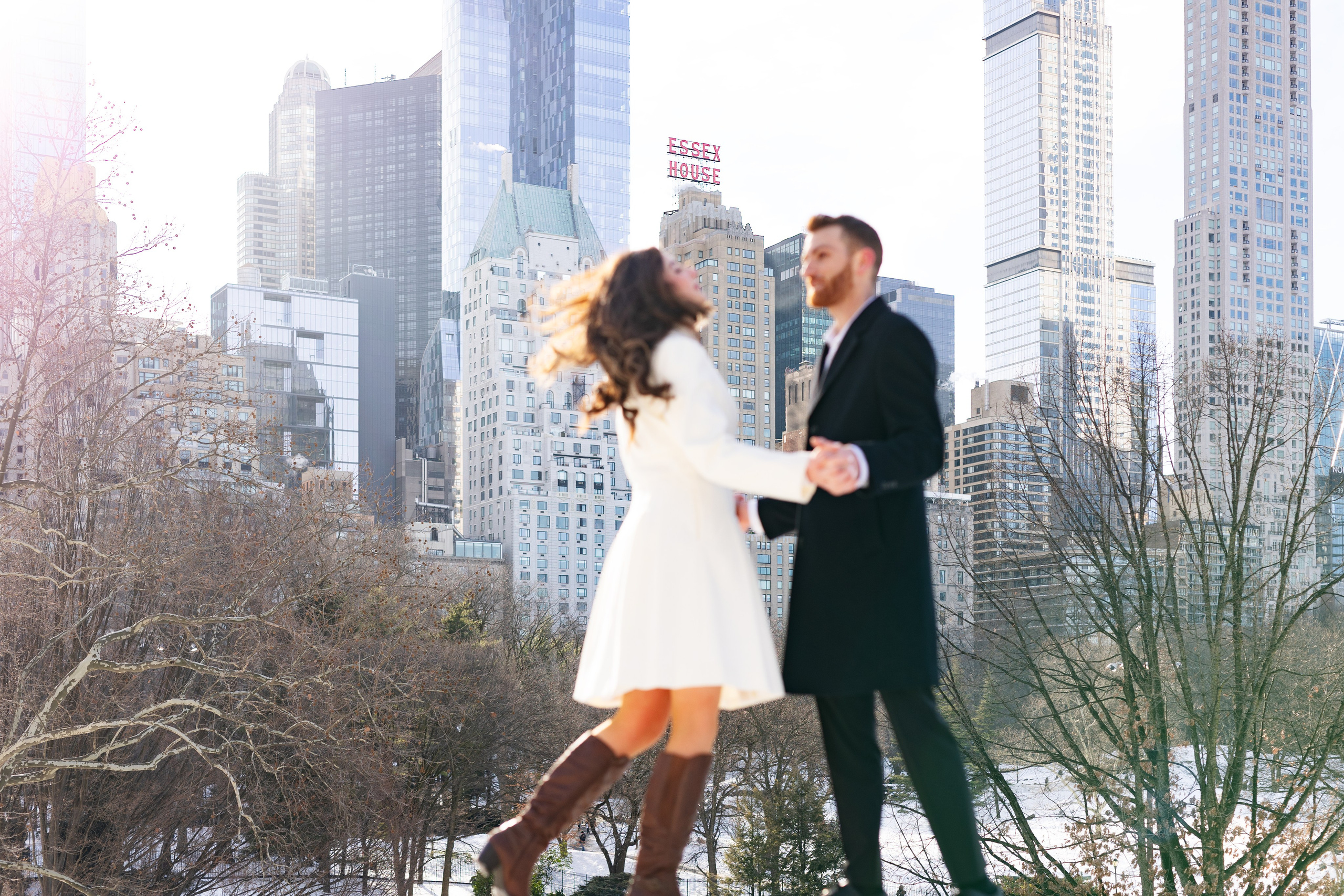 Winter Love in Central Park. Family, lifestyle, and commercial photography in New York and New Jersey