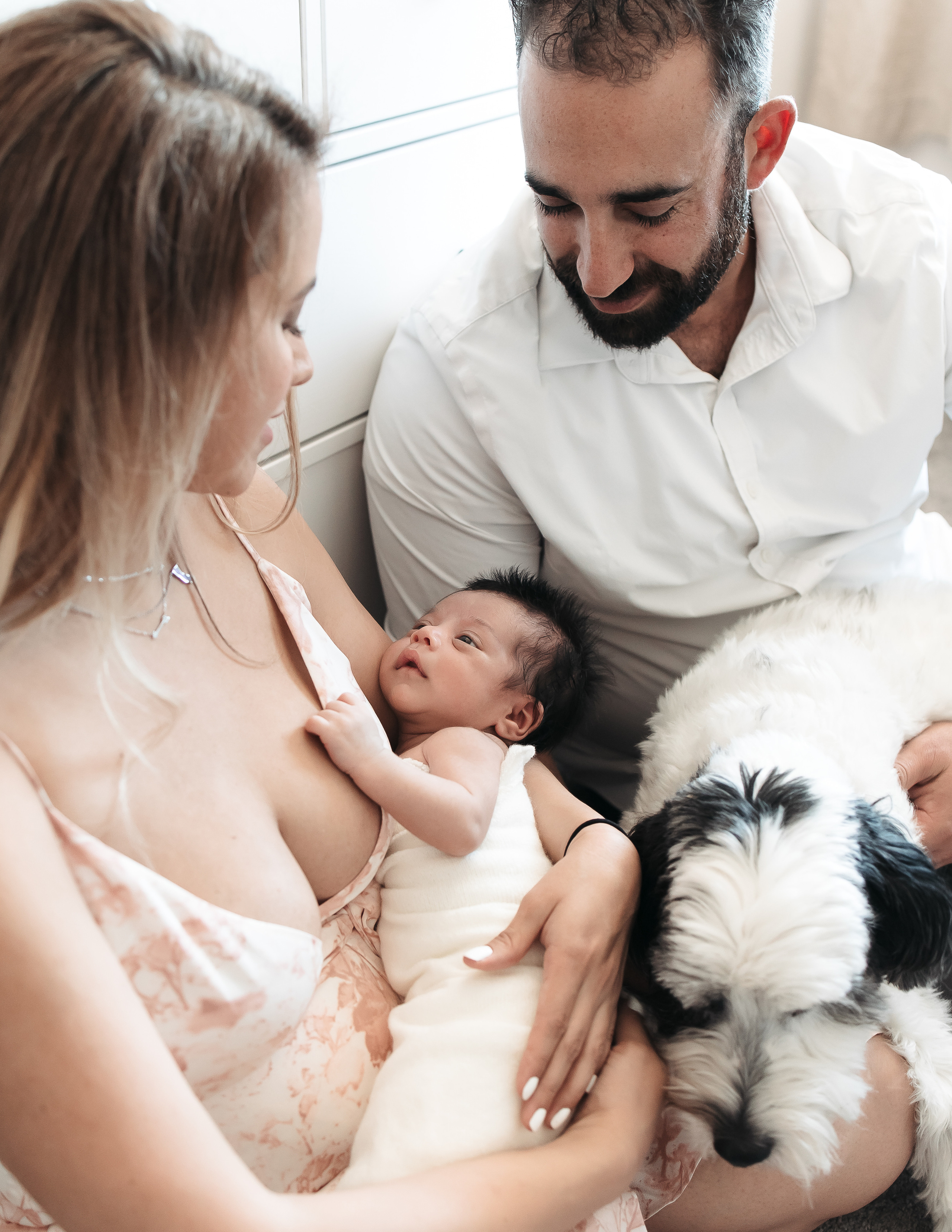 Lifestyle newborn. Los Angeles maternity, boudoir and family photographer