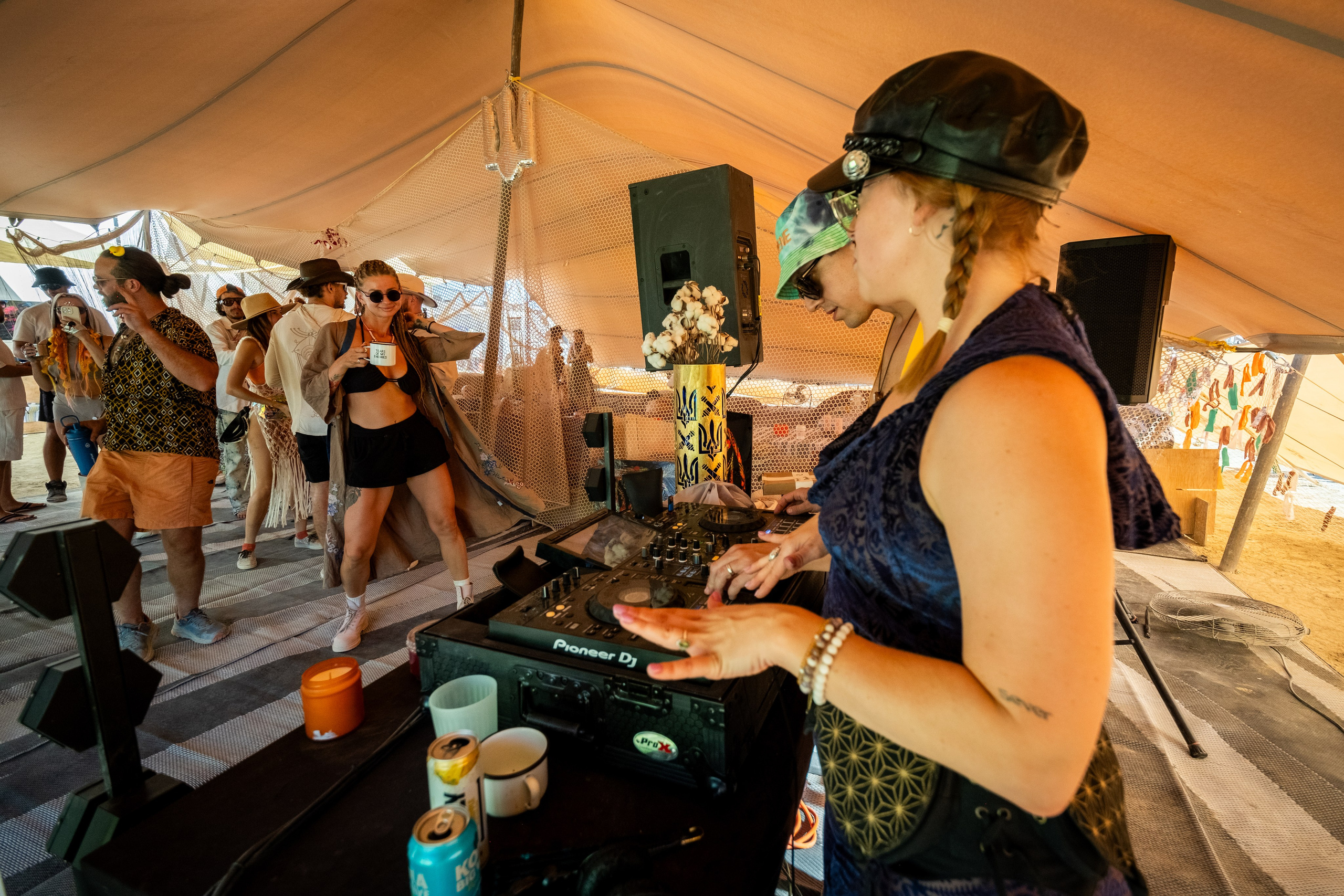 BURNING MAN 2024. Reportage concert portrait photography in the San Francisco Bay Area