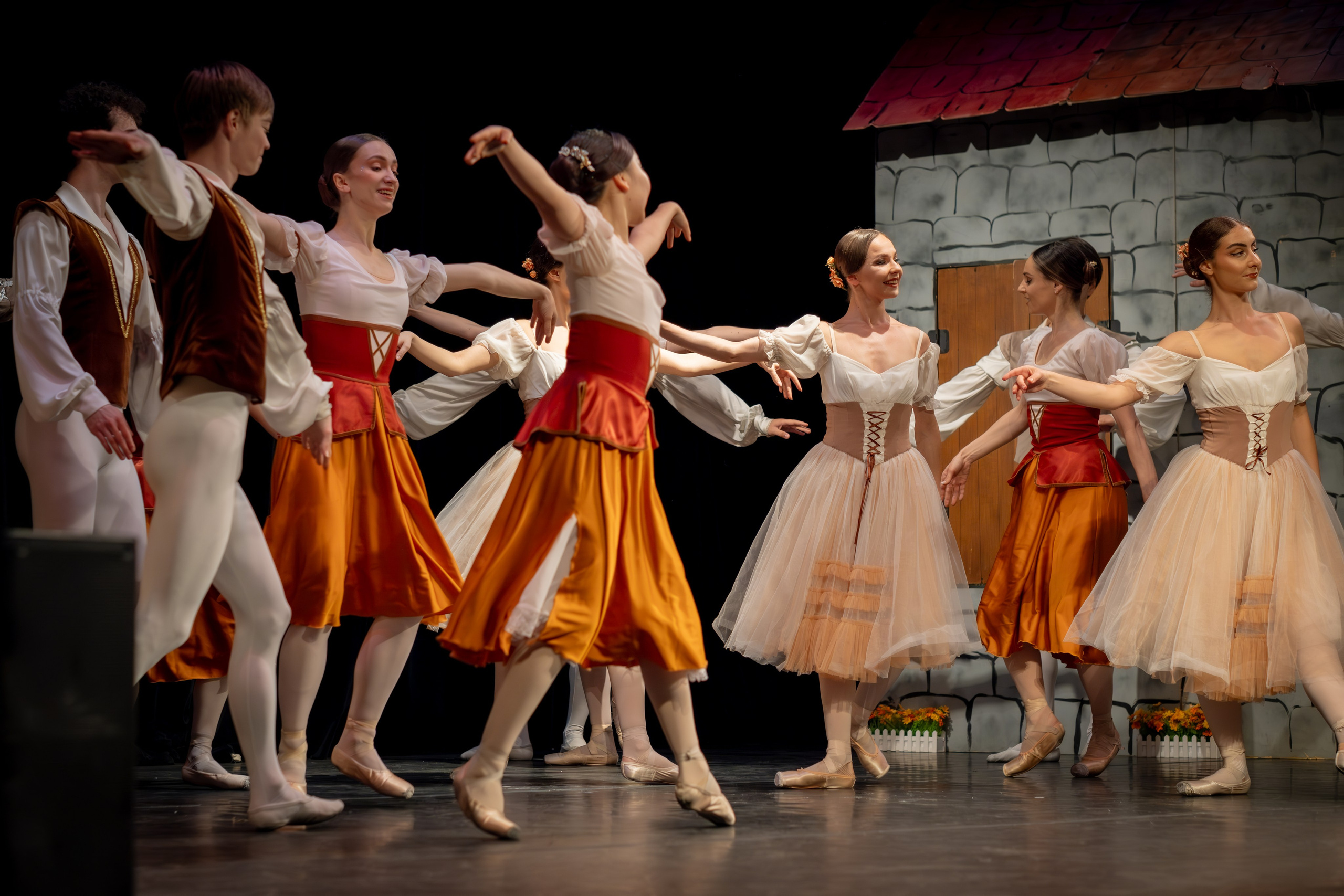 Grand Kyiv Ballet / Giselle. Reportage concert portrait photography in the San Francisco Bay Area