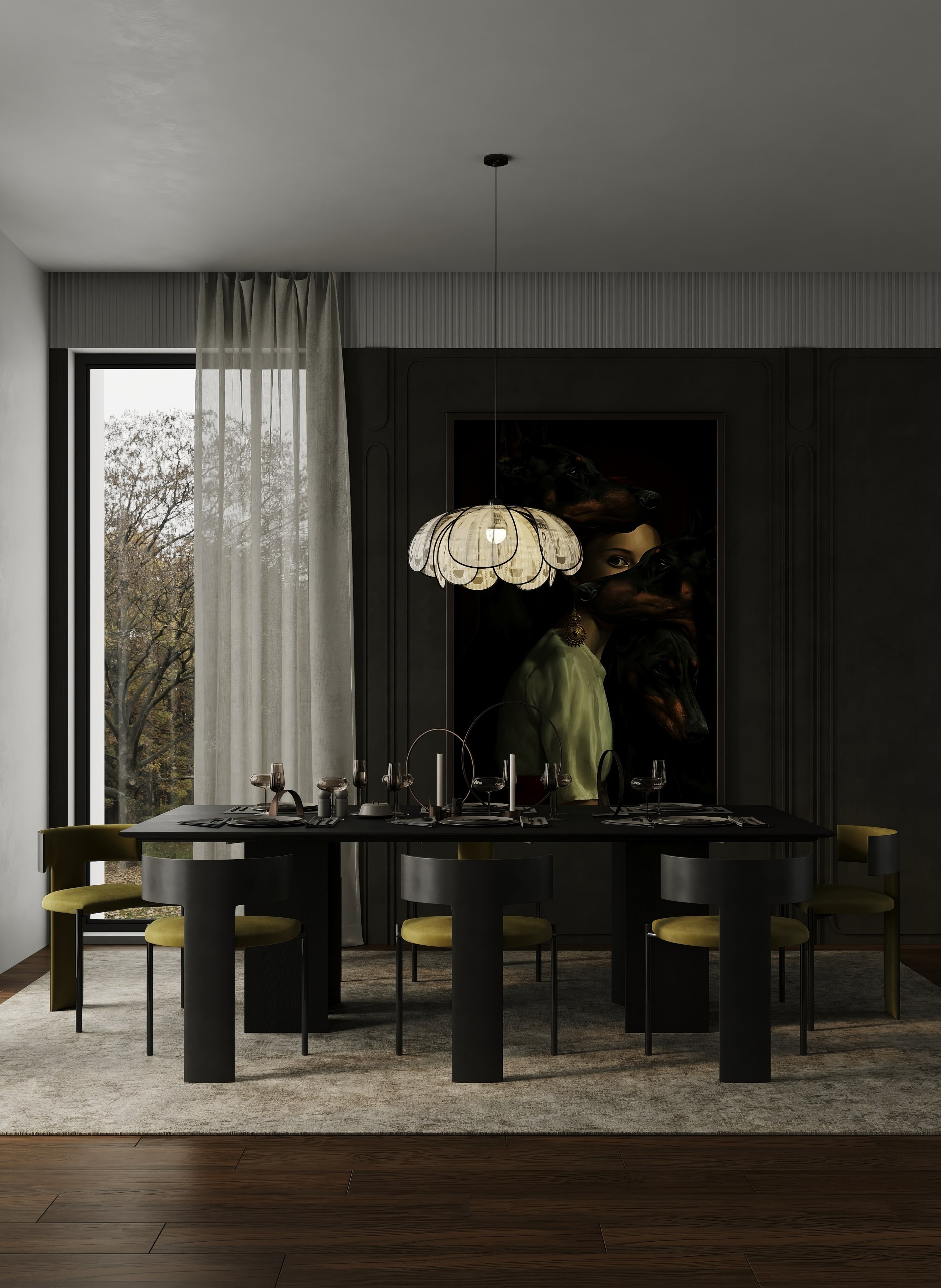 AS [Noir Frequency]. Anastasia Sorochin| 3d Visualization