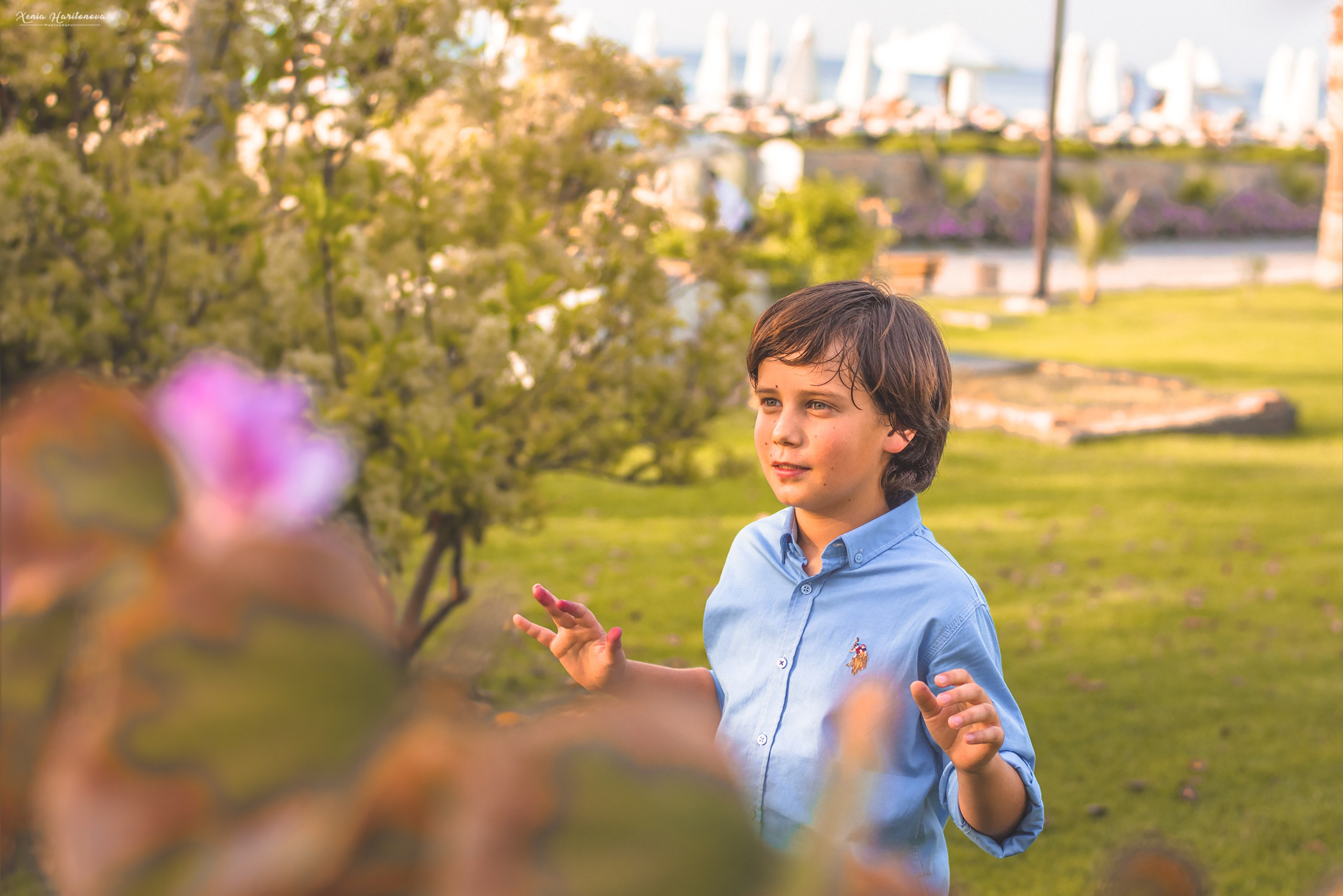 Family photography on the beach. Professional portrait photographer in Los Angeles | Axenia Haritonova