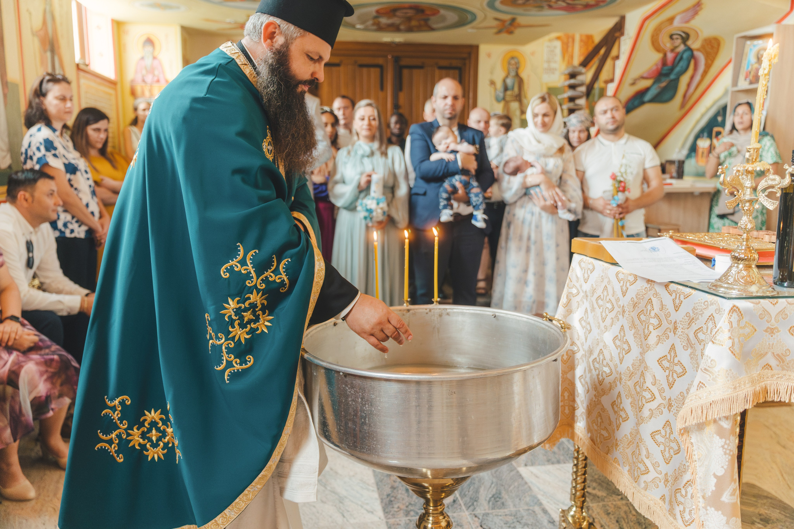 Théo Andrei`s Christening