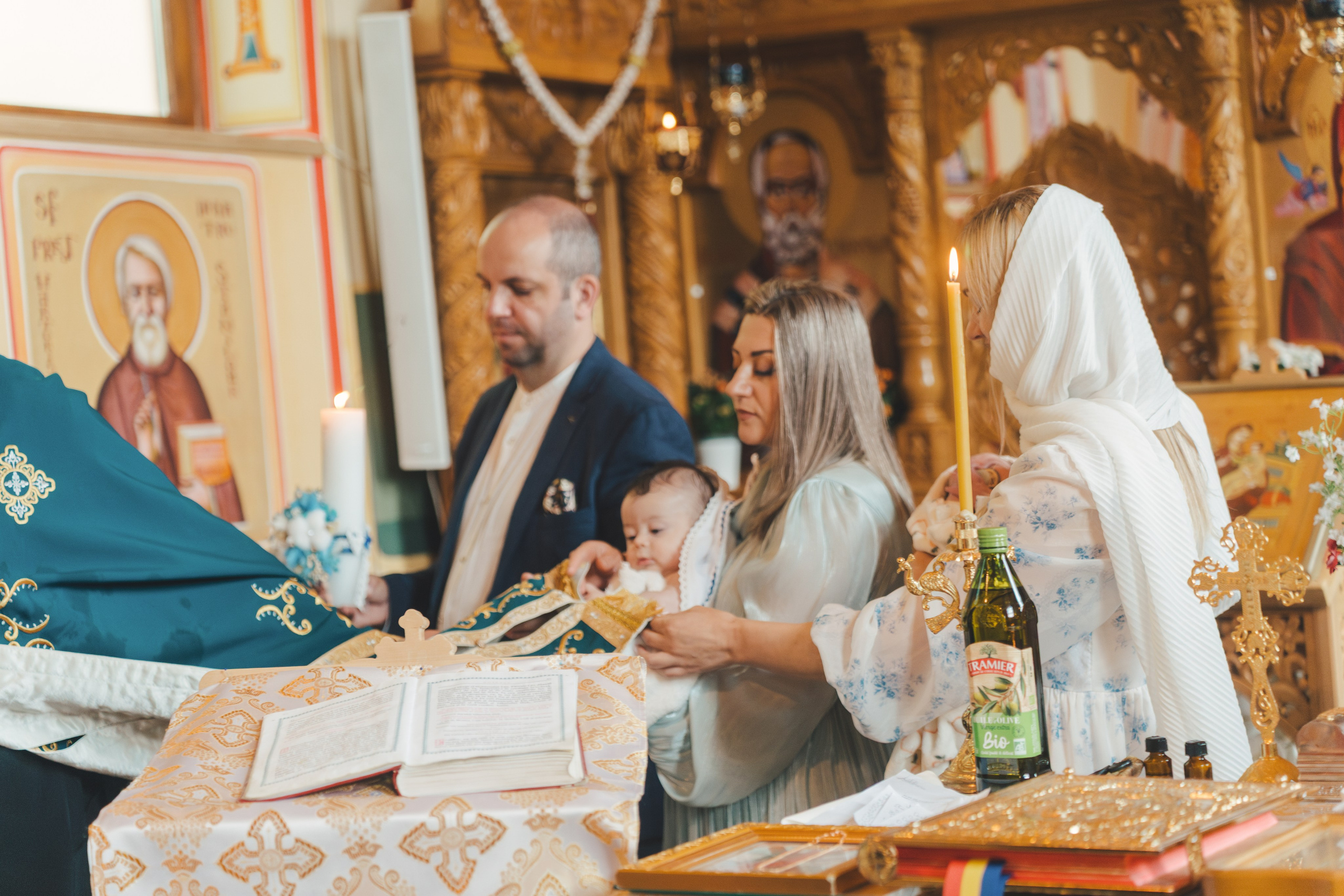 Théo Andrei`s Christening