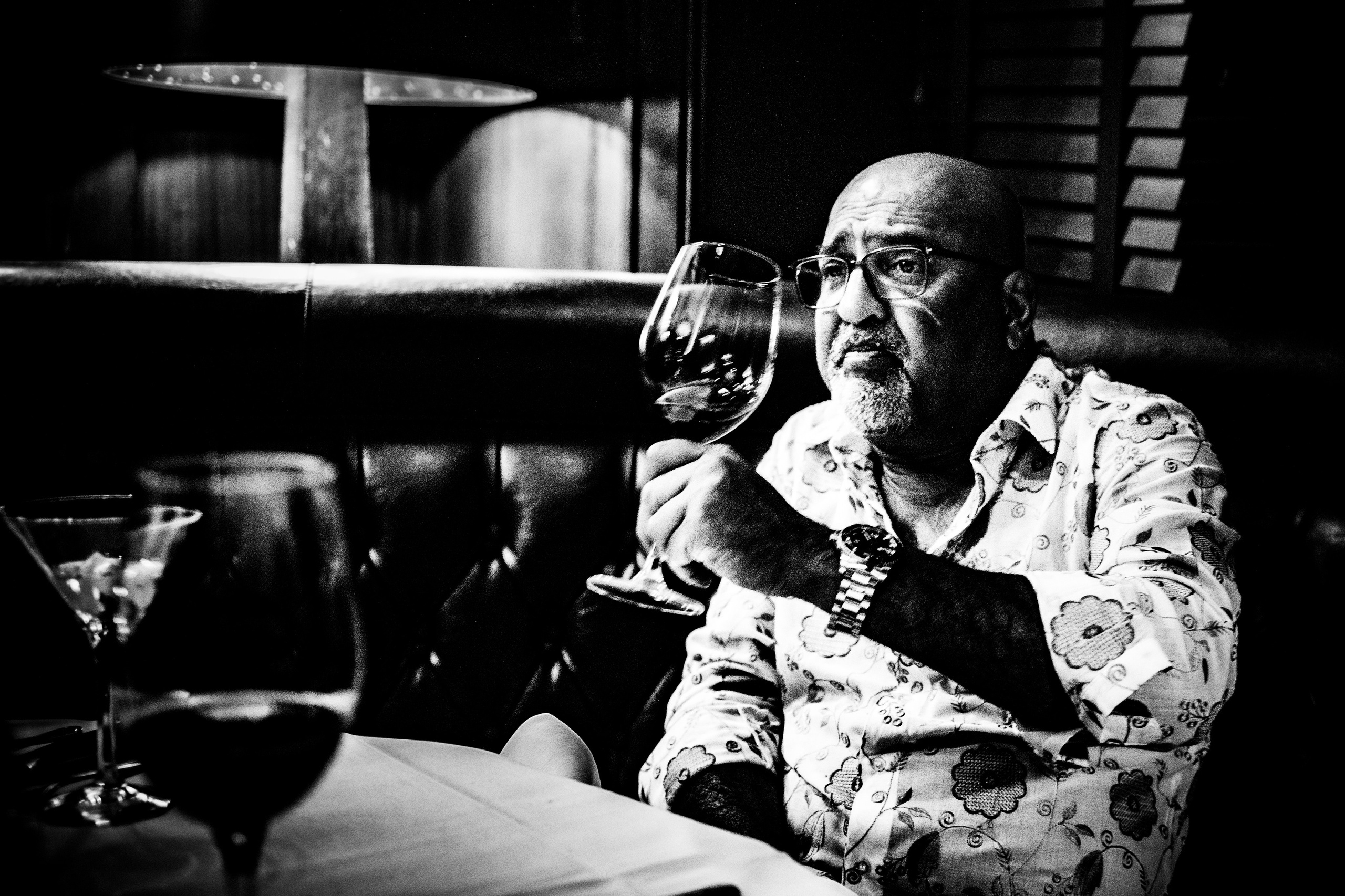 Burn Black and White Series. Out and About 239