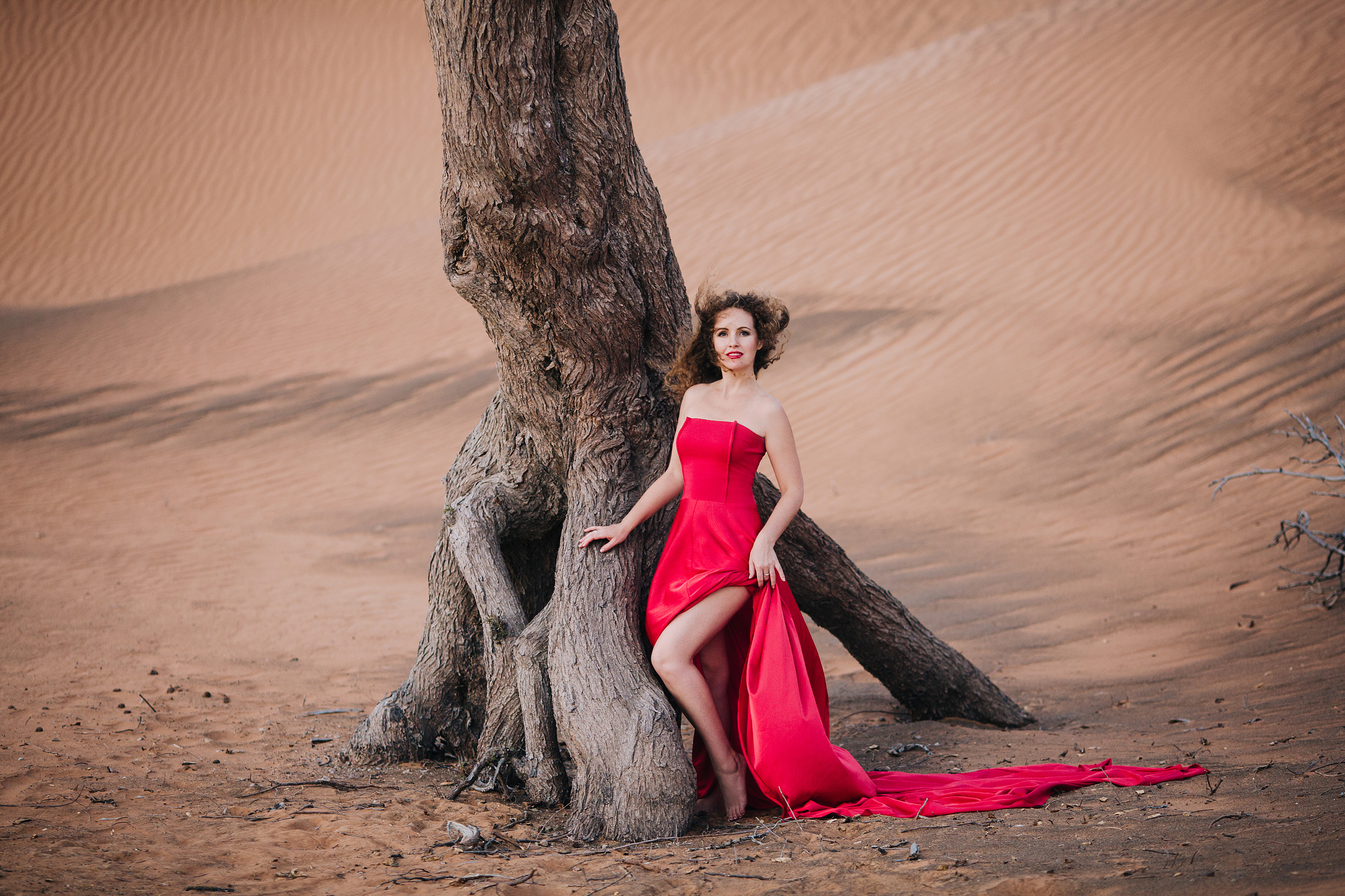 Luda. In desert. Портретний та весільний фотограф Надія Онода