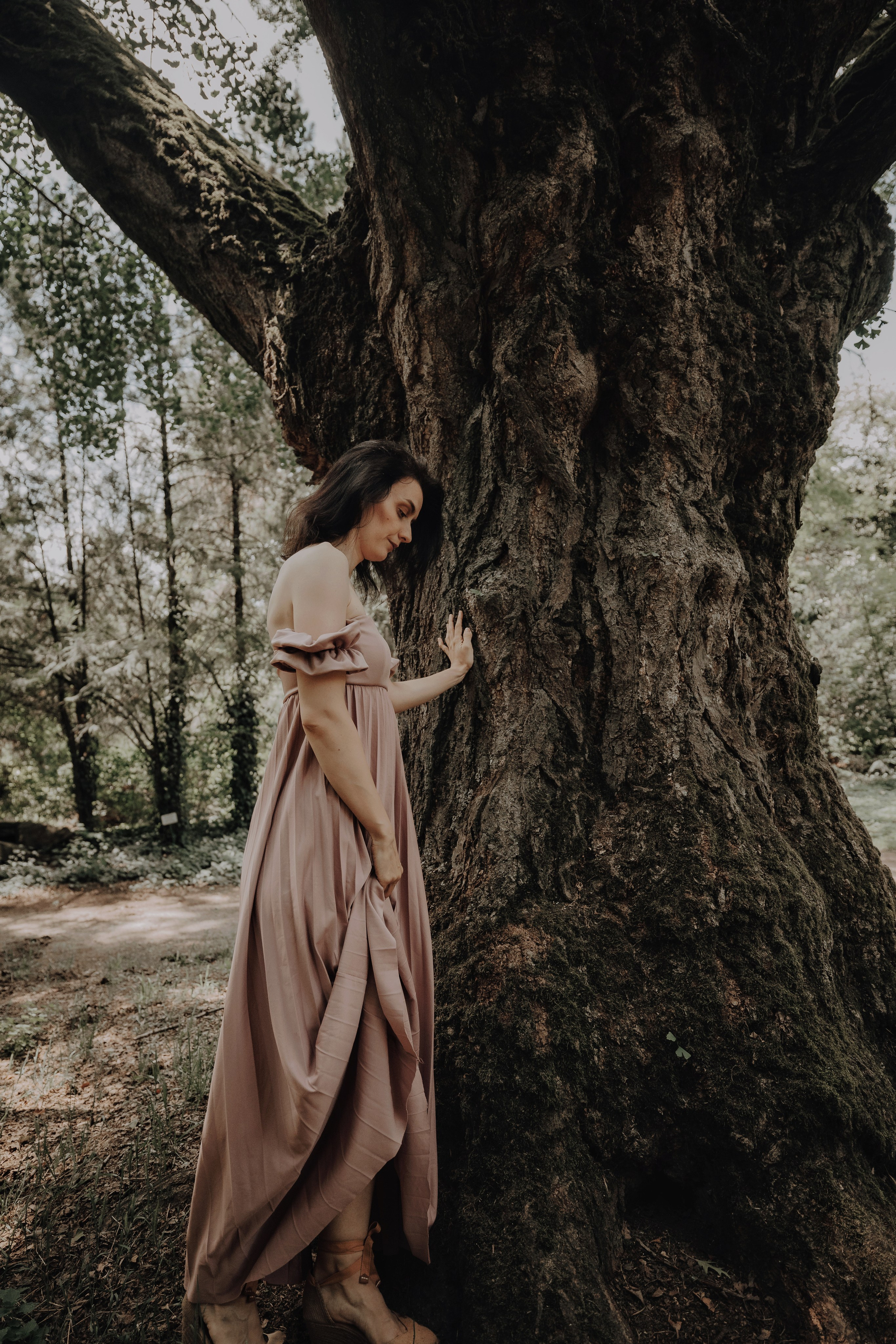 Anda și mometele ei de liniște în natura. Emotions Photo Art
