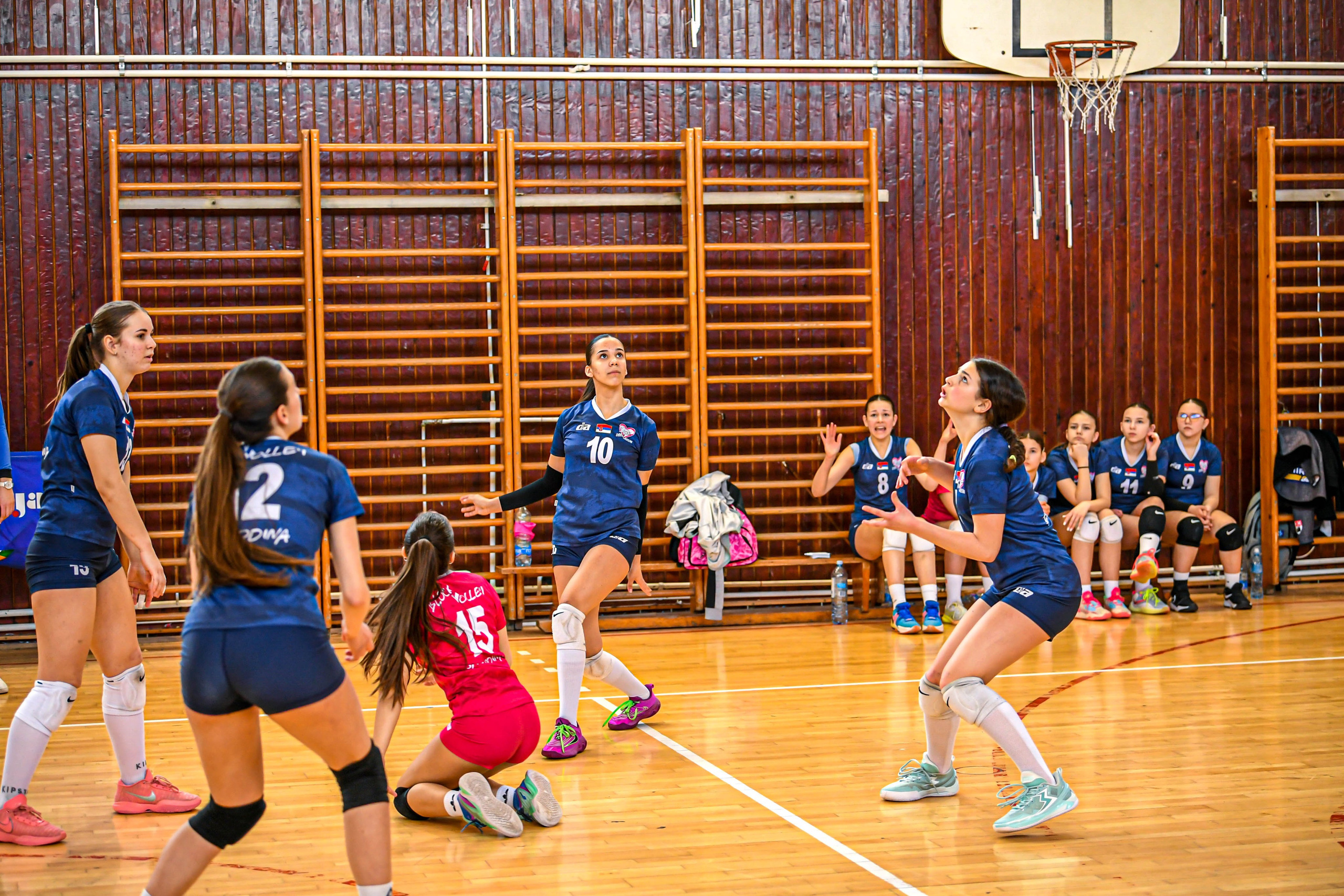 Odbojka 22.03.  Radnicki KG — BlockVolley JAG. Foto Simic Jagodina
