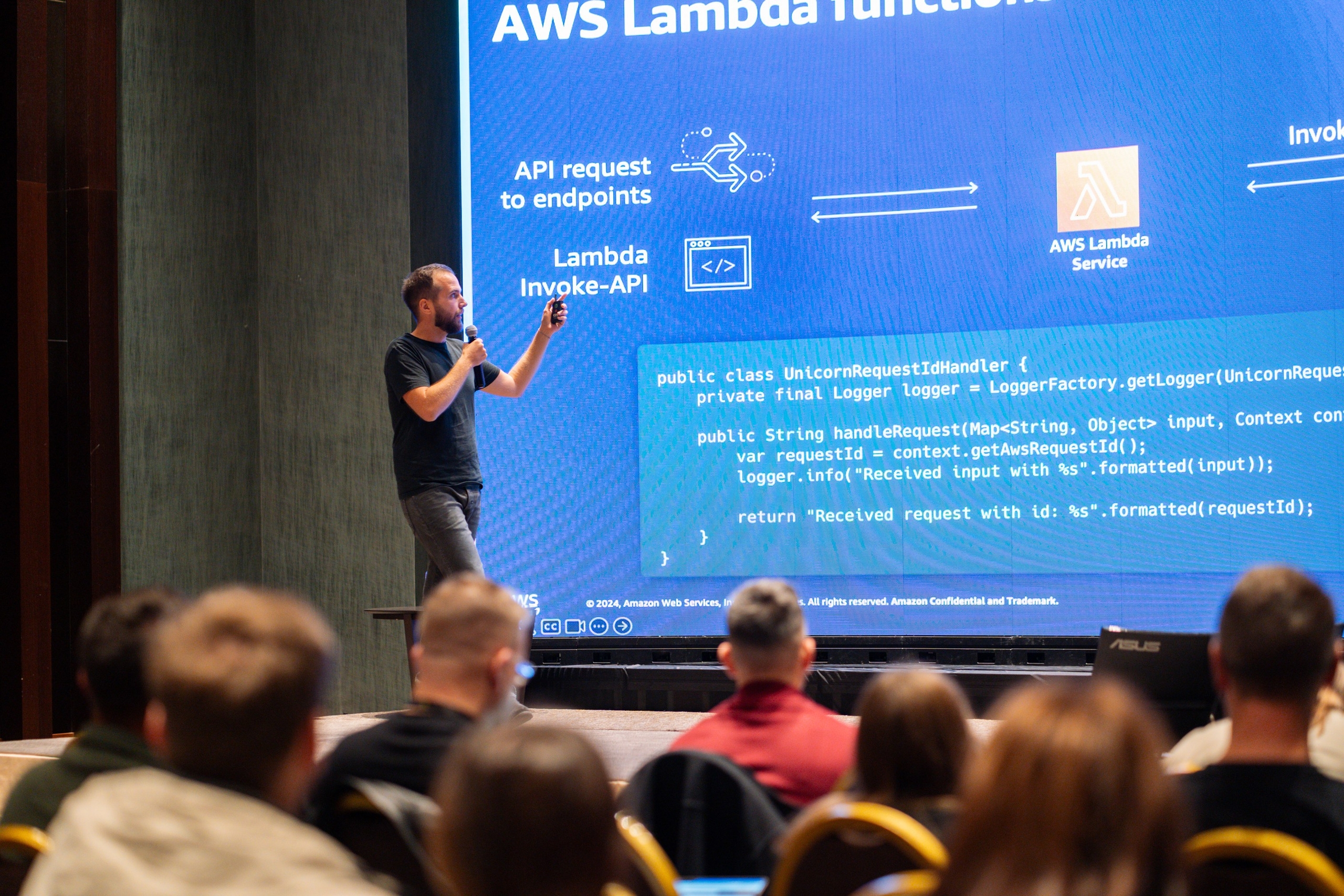 AWS Community Day Romania 2024. Cozac Cristian Photographer