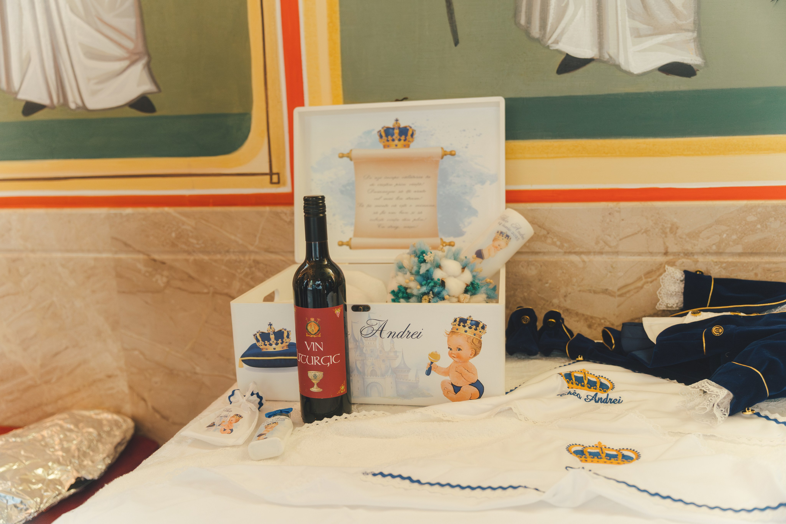 Théo Andrei`s Christening