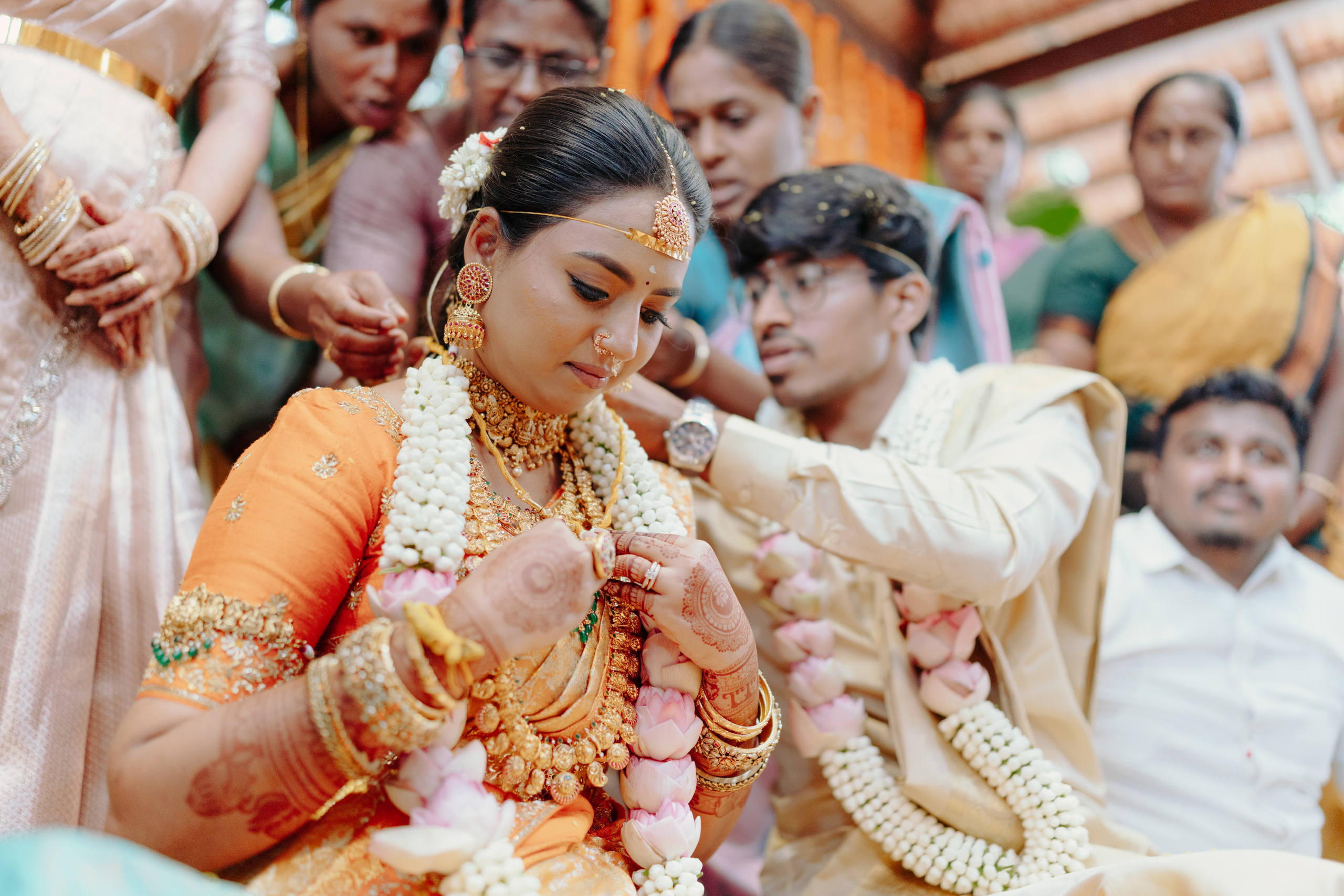 Niharika & Karthik | Tamil & Telugu Wedding Photography at The Tharavadu Mane | Tales Of You