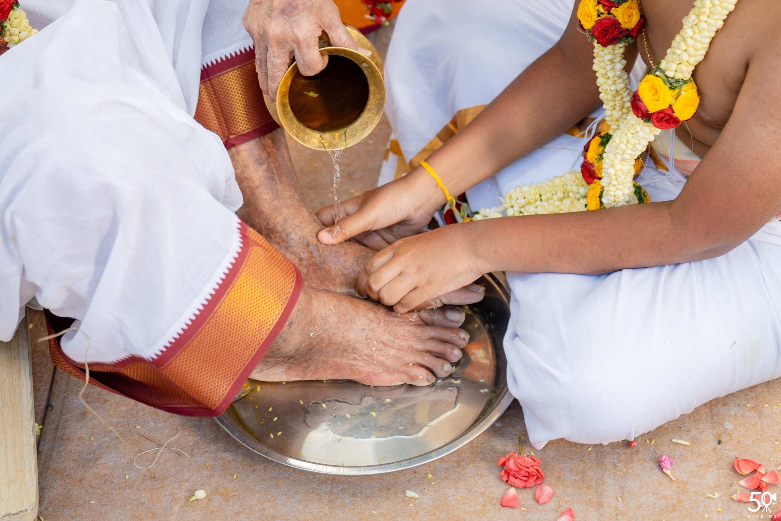SANJAY AND SAKETH UPANAYANA. 50mm STUDIOS