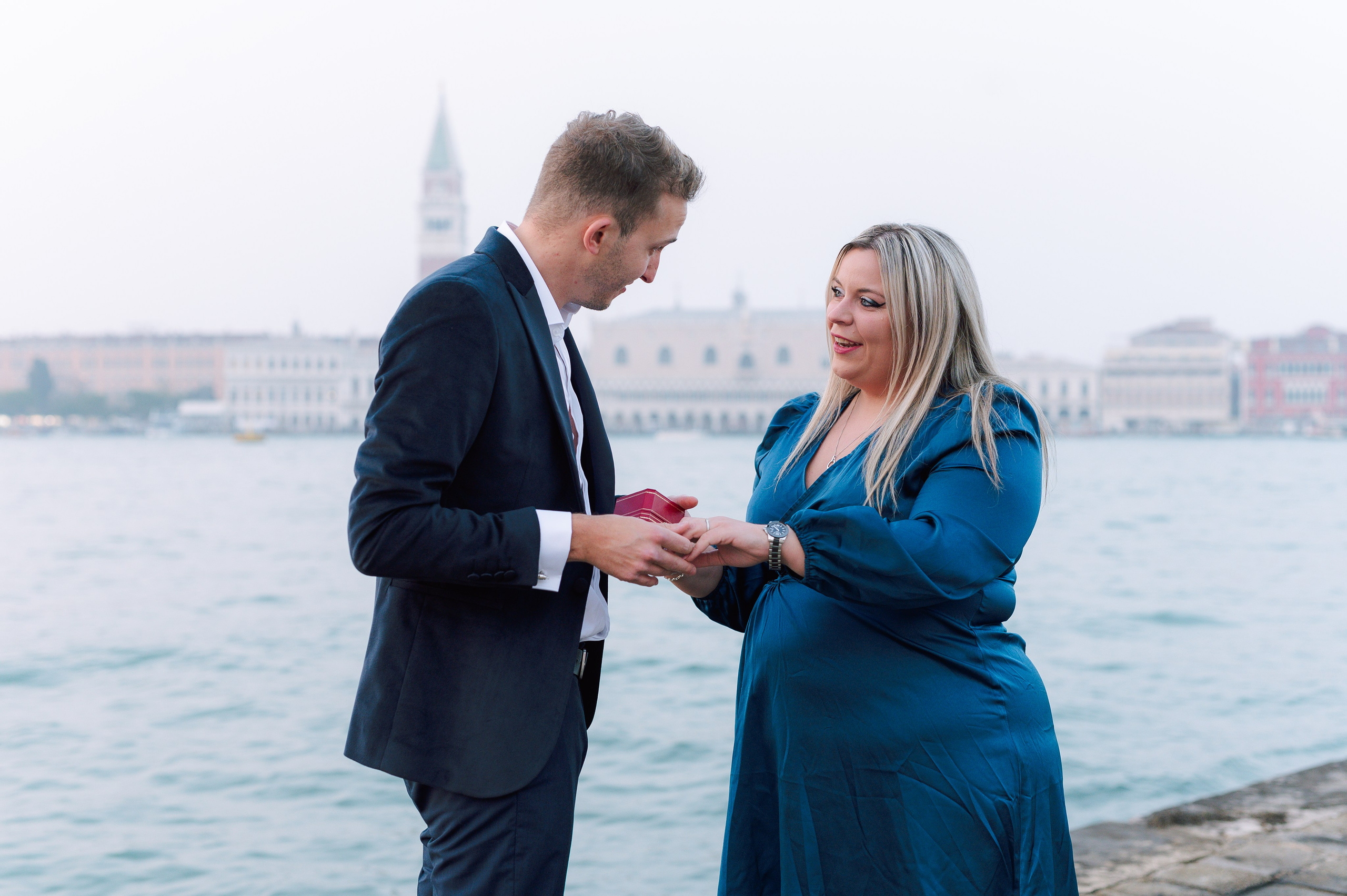 Proposal island San Giorgio. Фотограф в Венеции Anna Terzi