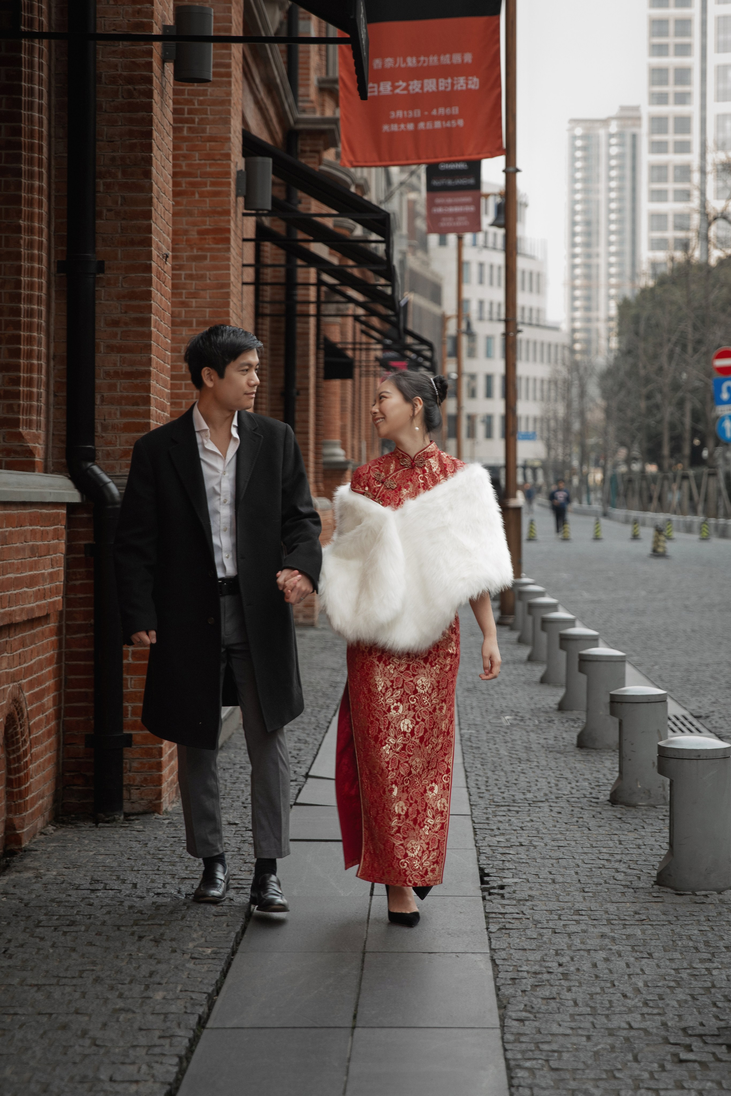 Романтическая фотосессия в Шанхае для Rudolf & Candy. Фотограф в Шанхае — Лола Пидлуская