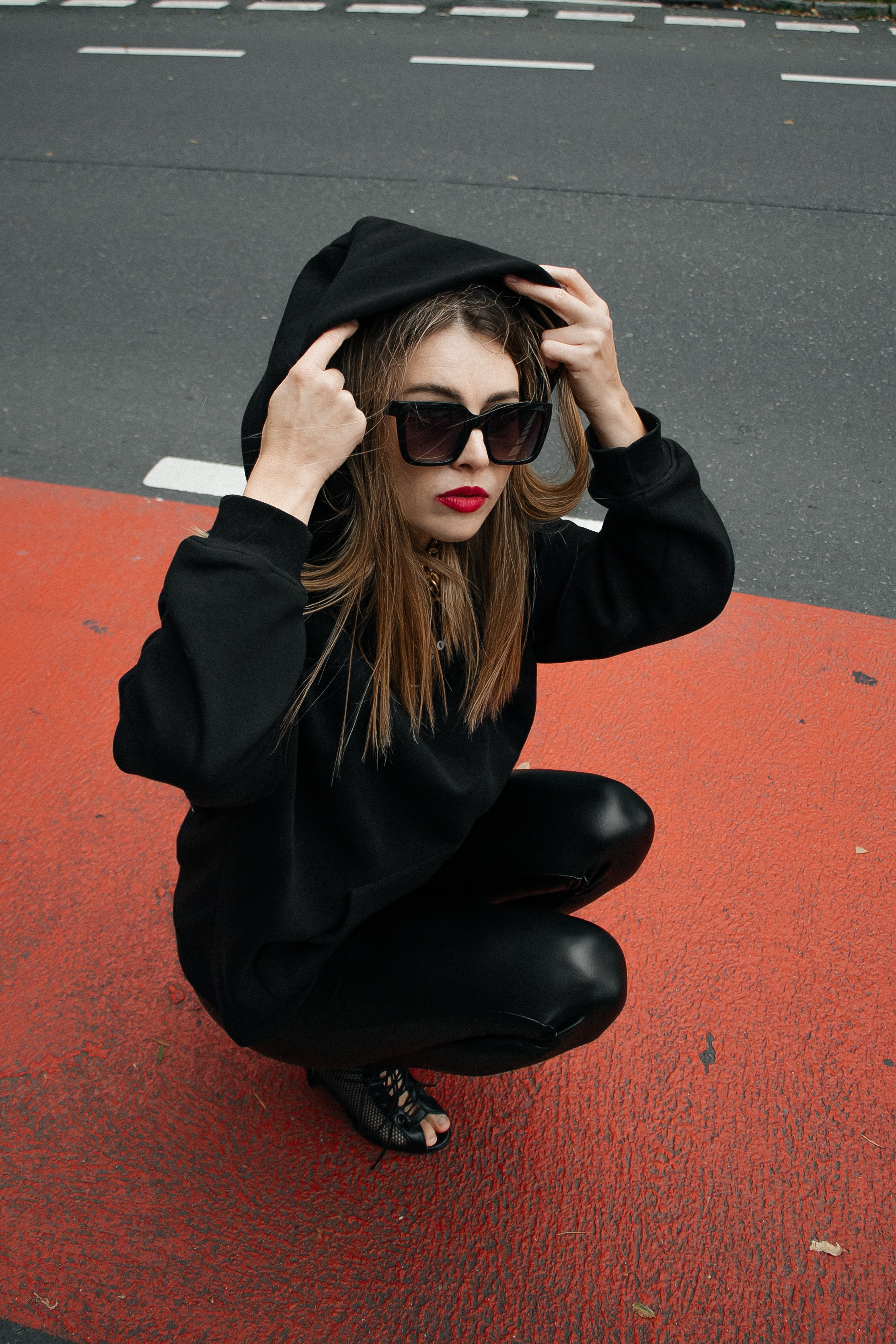 Red girl. PHOTOgrapher Germany MARBURG