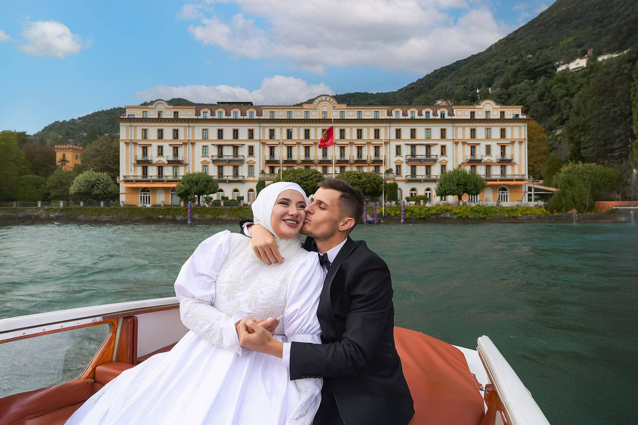 Jasmina & Vale. Fotografo matrimonio Lago di Como Ferrari Media Production