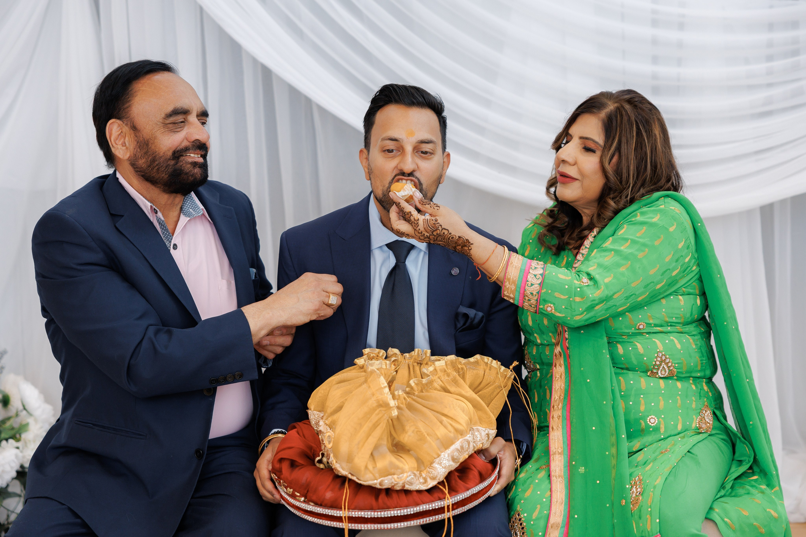 Rokha ceremony. Home