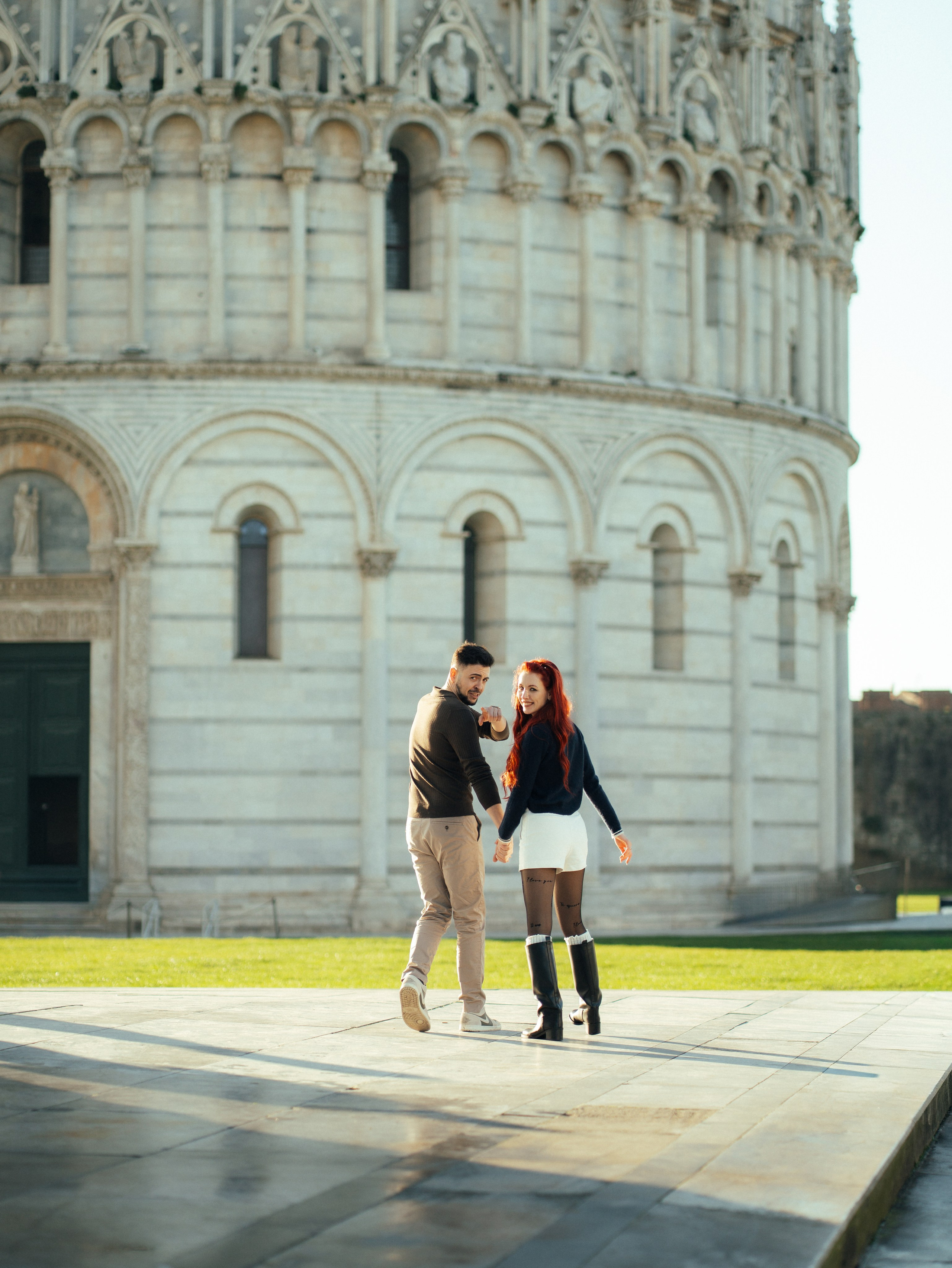 German & Oleksandra. Fotografo in Italia, Pisa, Firenze