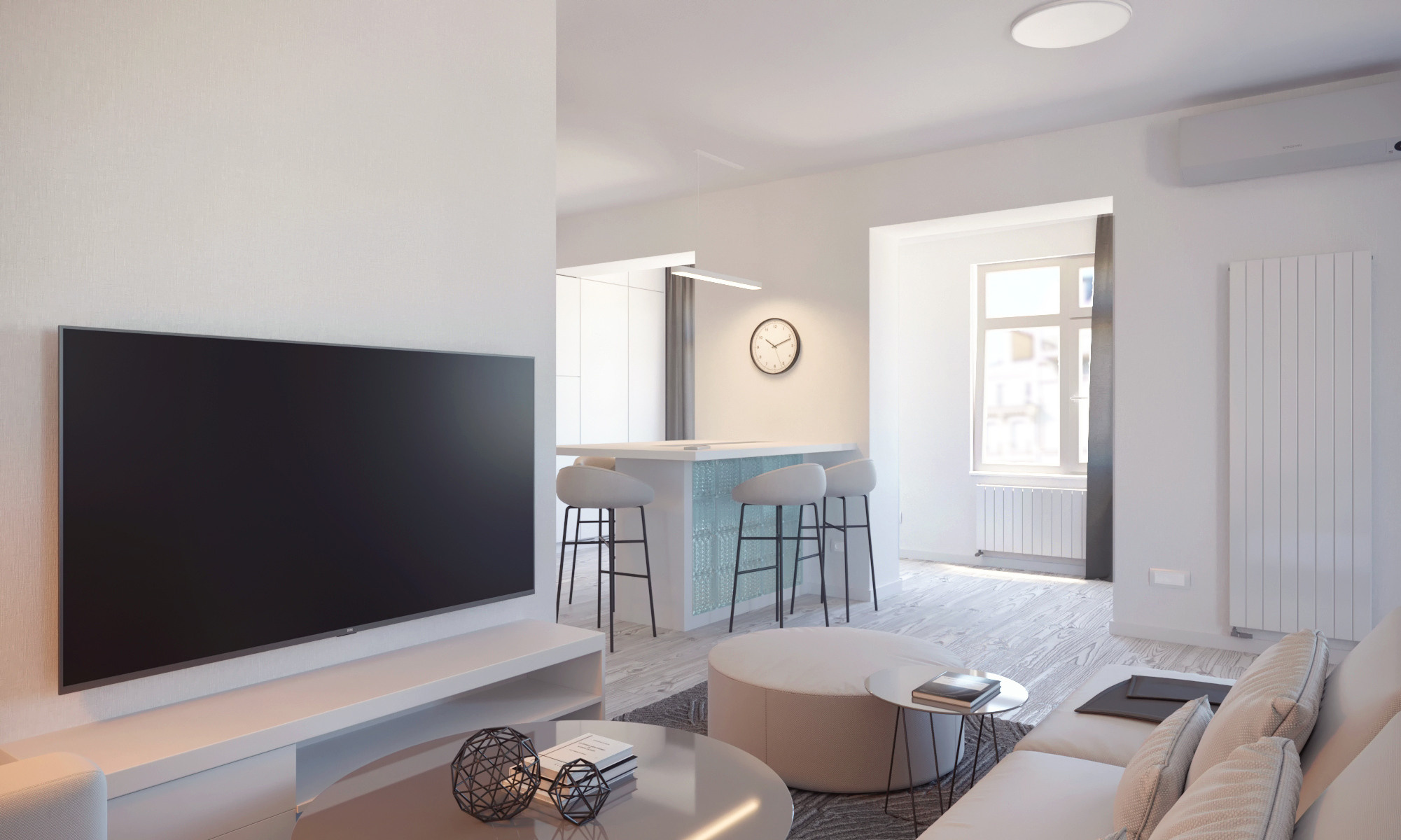 Дизайн — проект квартиры 68 м². Разработка и техническое сопровождение архитектурных и дизайн-проектов